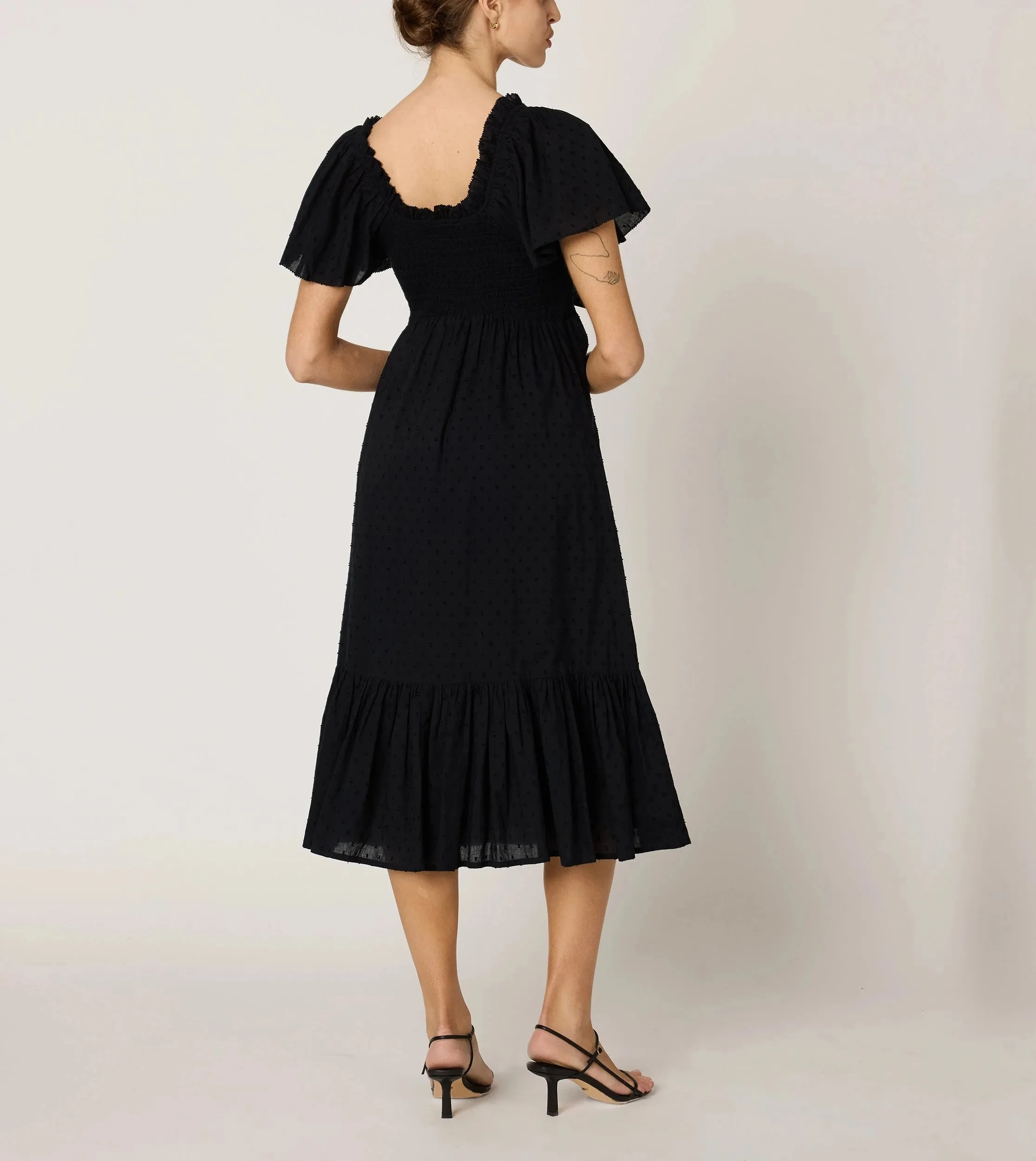 Ashlyn Midi Dress | Black sold by Cleobella product image thumbnail 4