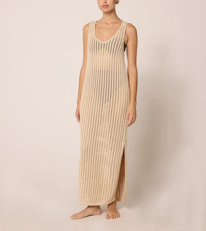 Misty Cover Up | Ivory sold by Cleobella