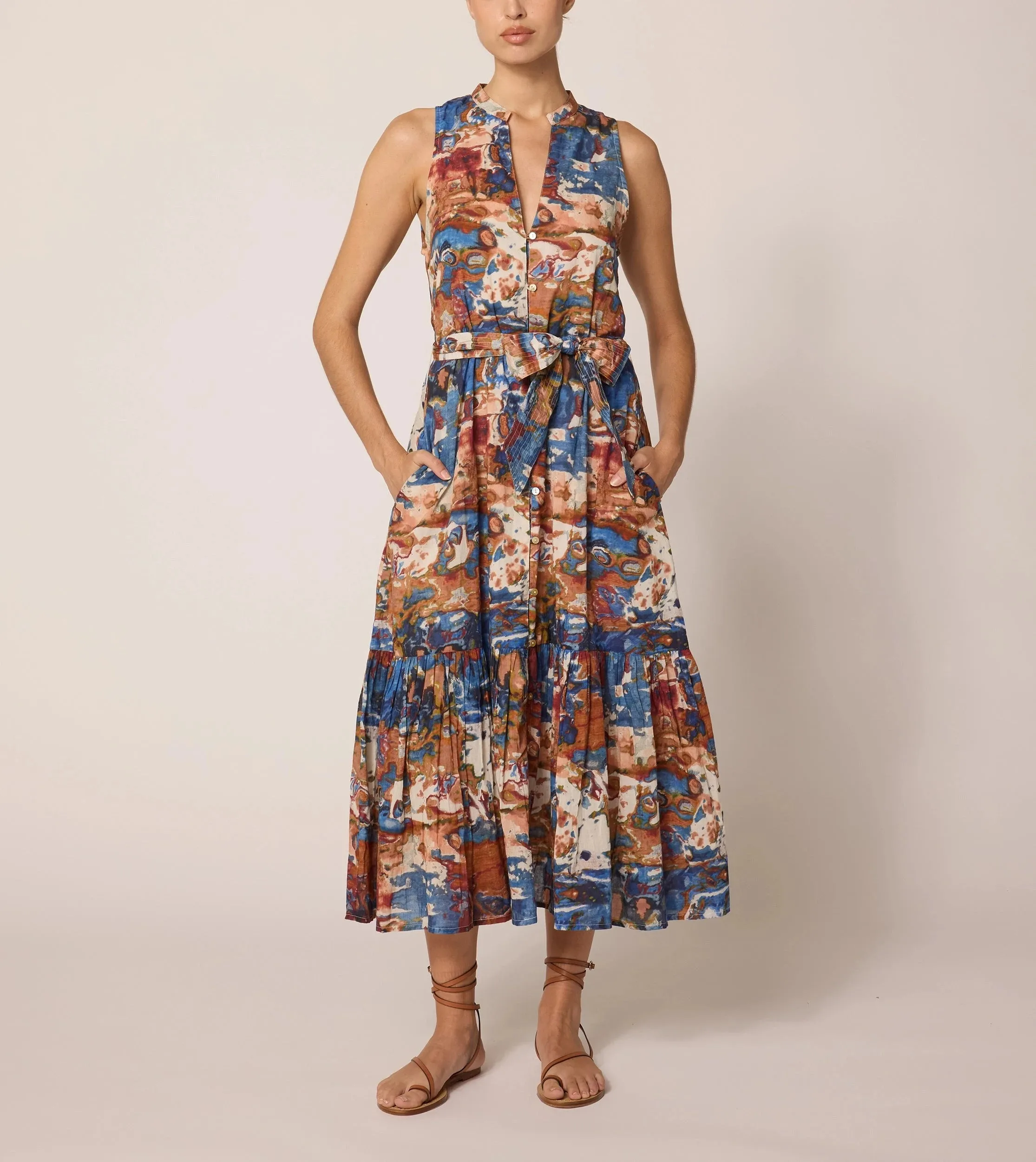 Izora Midi Dress | Murano sold by Cleobella product image thumbnail 2