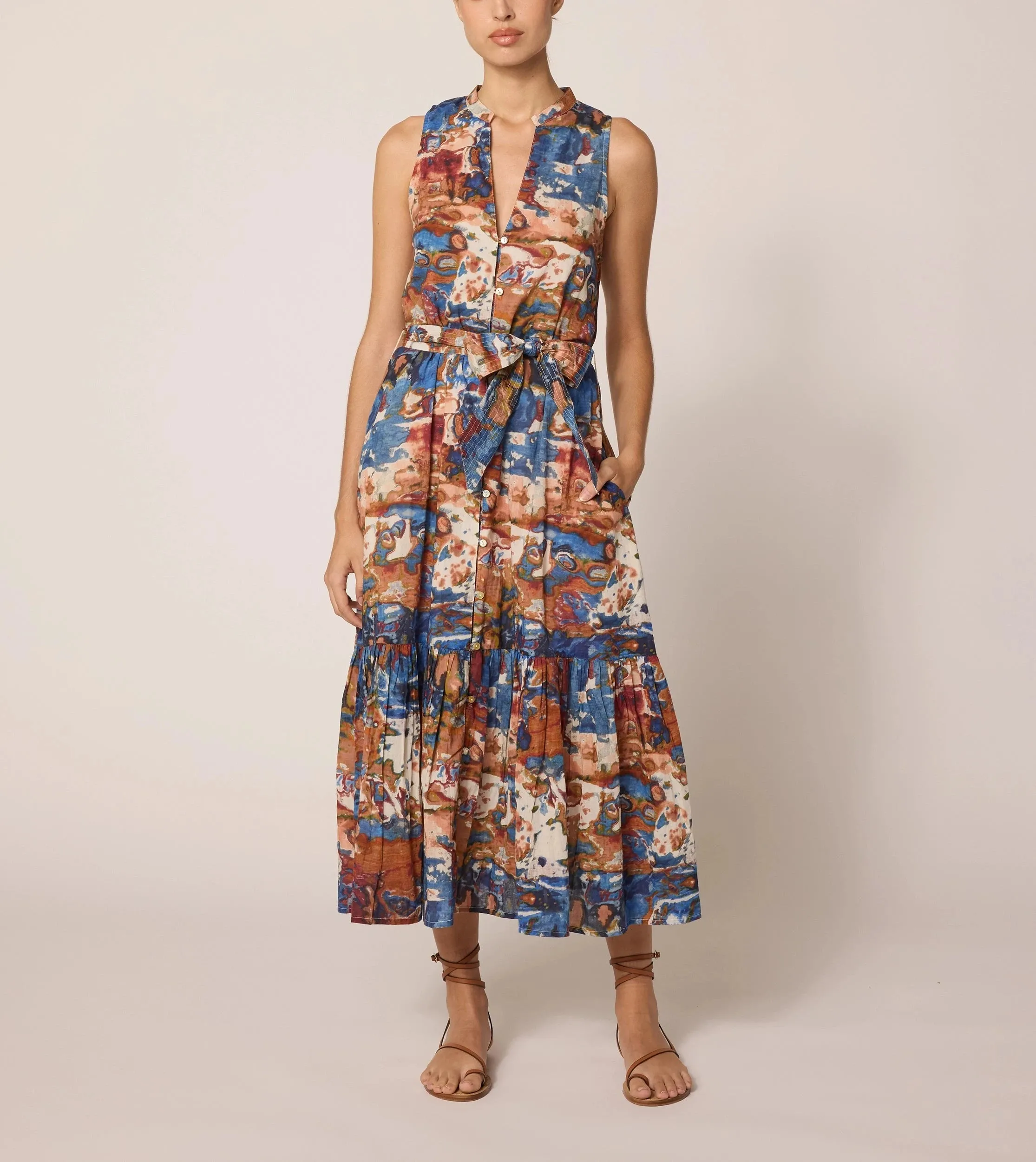 Izora Midi Dress | Murano sold by Cleobella