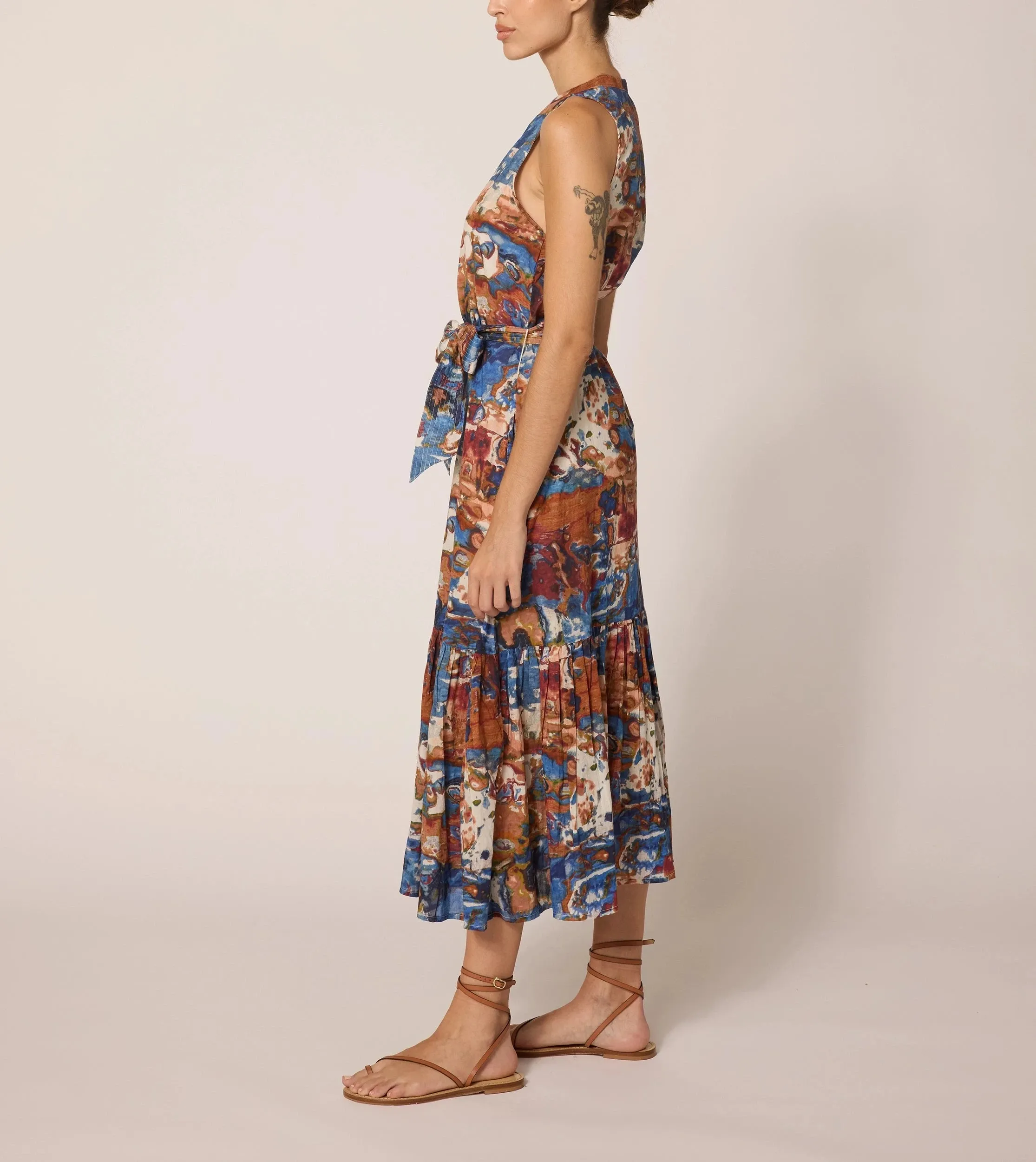Izora Midi Dress | Murano sold by Cleobella product image thumbnail 3