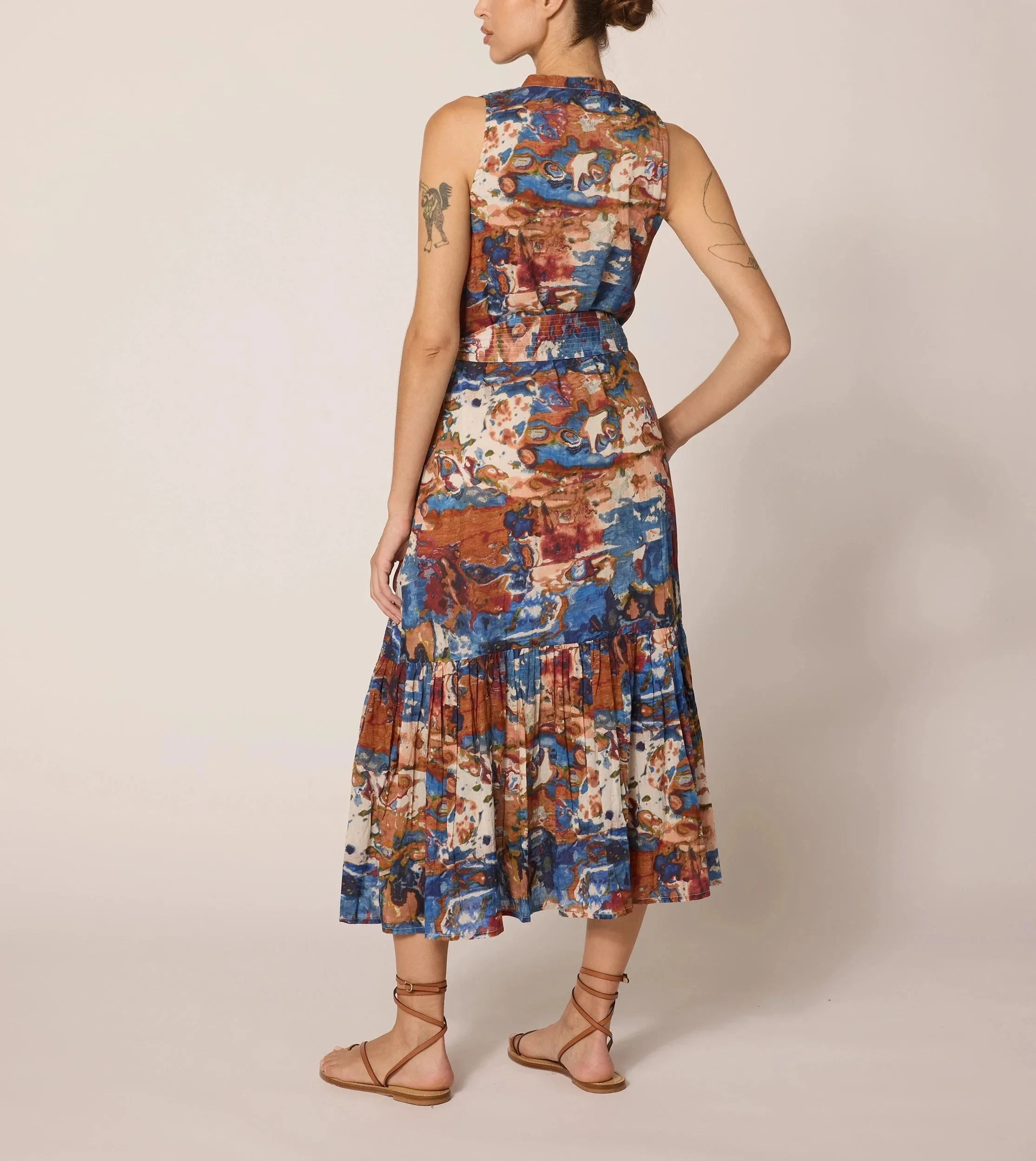 Izora Midi Dress | Murano sold by Cleobella product image thumbnail 4