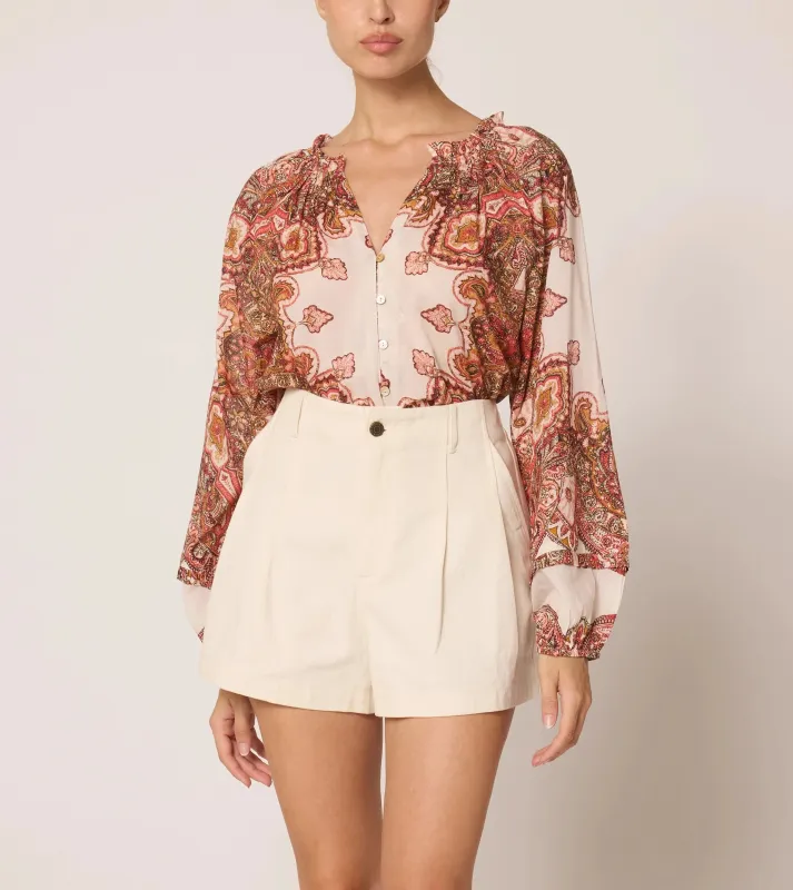 Alicia Blouse | Foulard Paisley sold by Cleobella