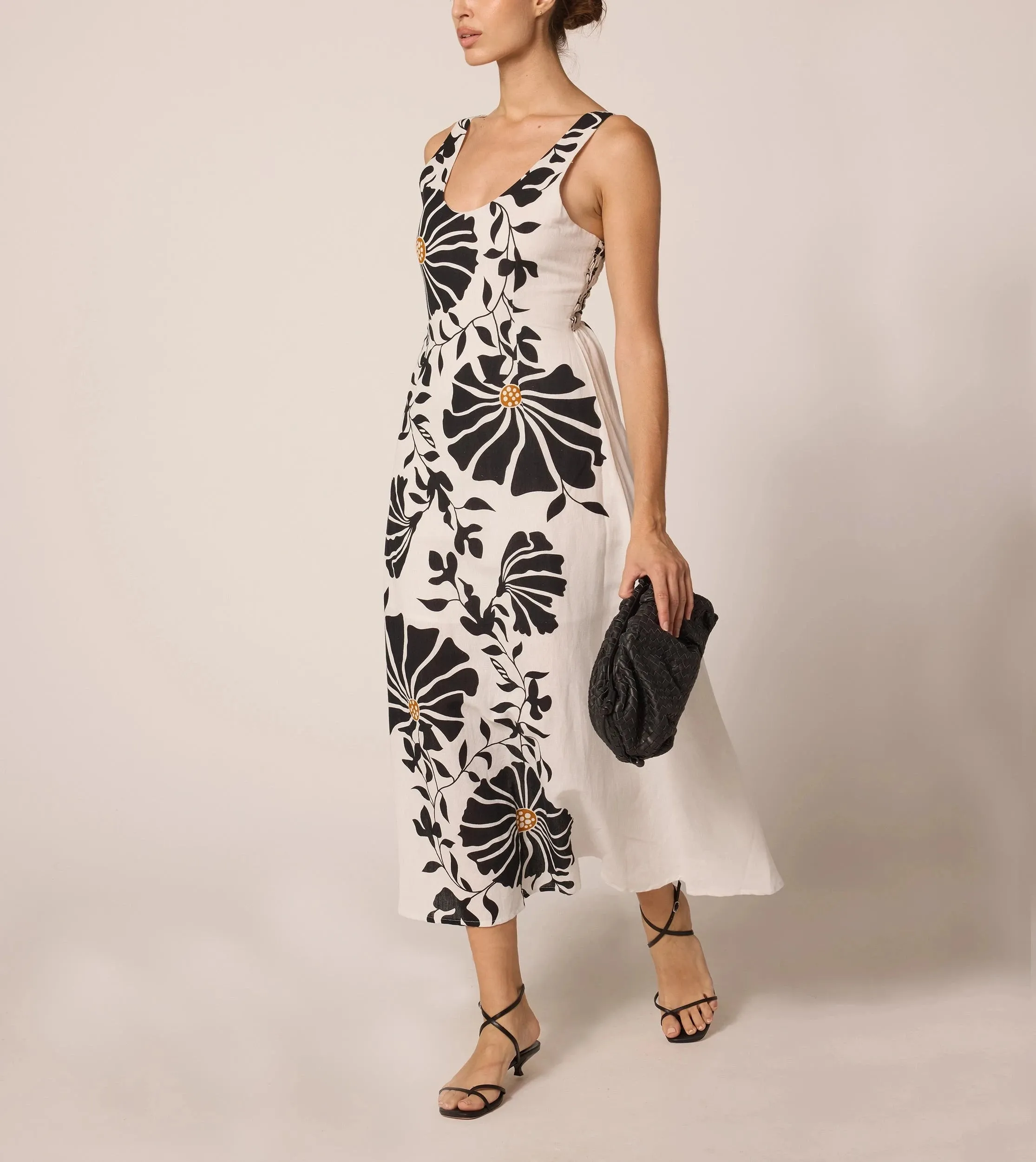 Rosalinda Ankle Dress | Atropa sold by Cleobella product image thumbnail 2
