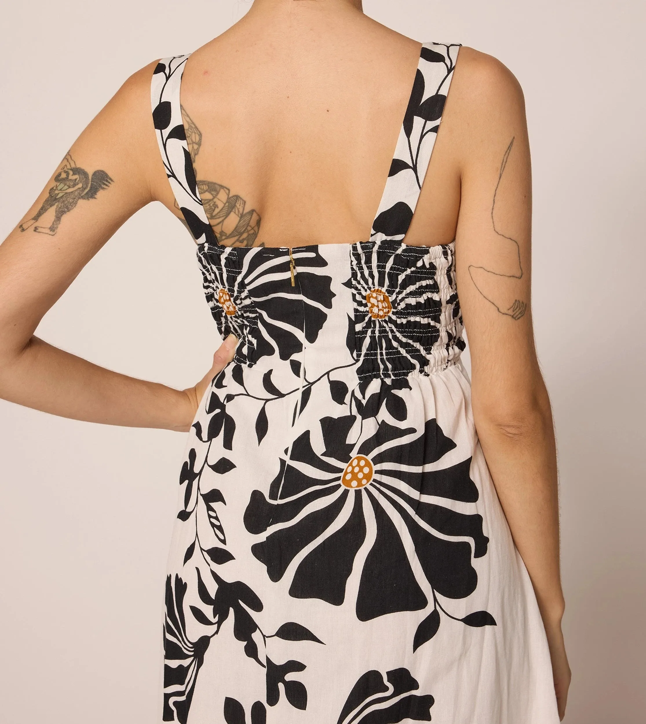 Rosalinda Ankle Dress | Atropa sold by Cleobella product image thumbnail 5