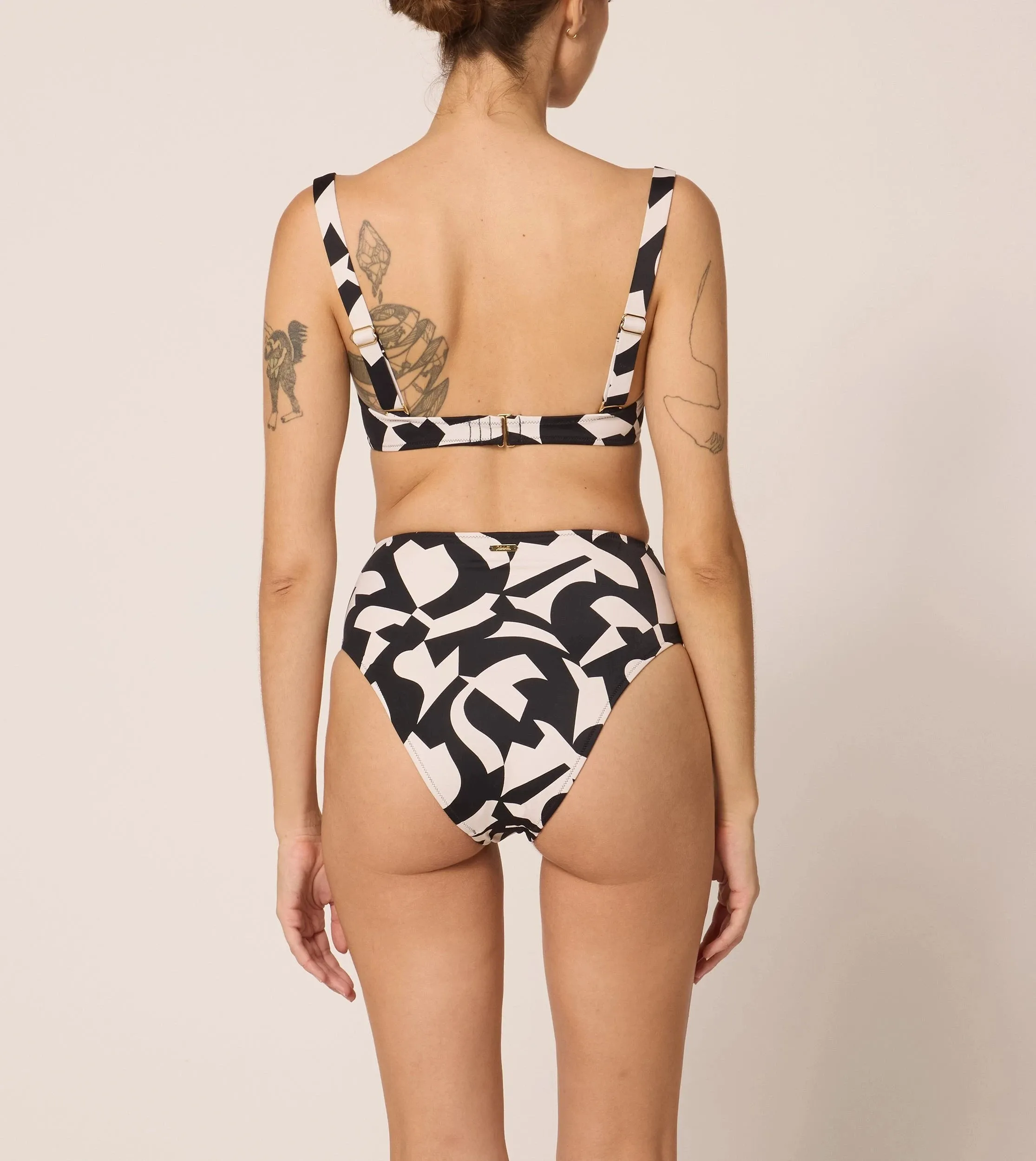 Beckett Top | Osaria Black/White sold by Cleobella product image thumbnail 3