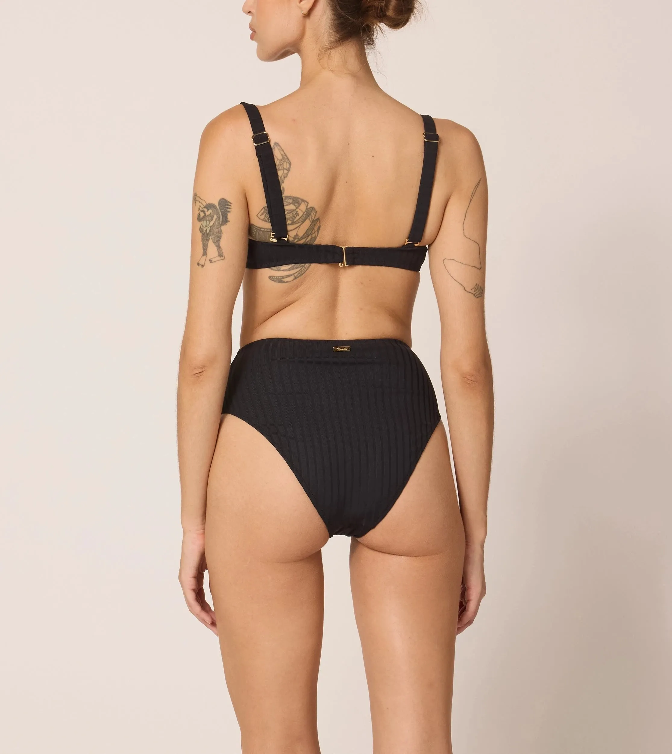 Beckett Top | Black Rib sold by Cleobella product image thumbnail 3