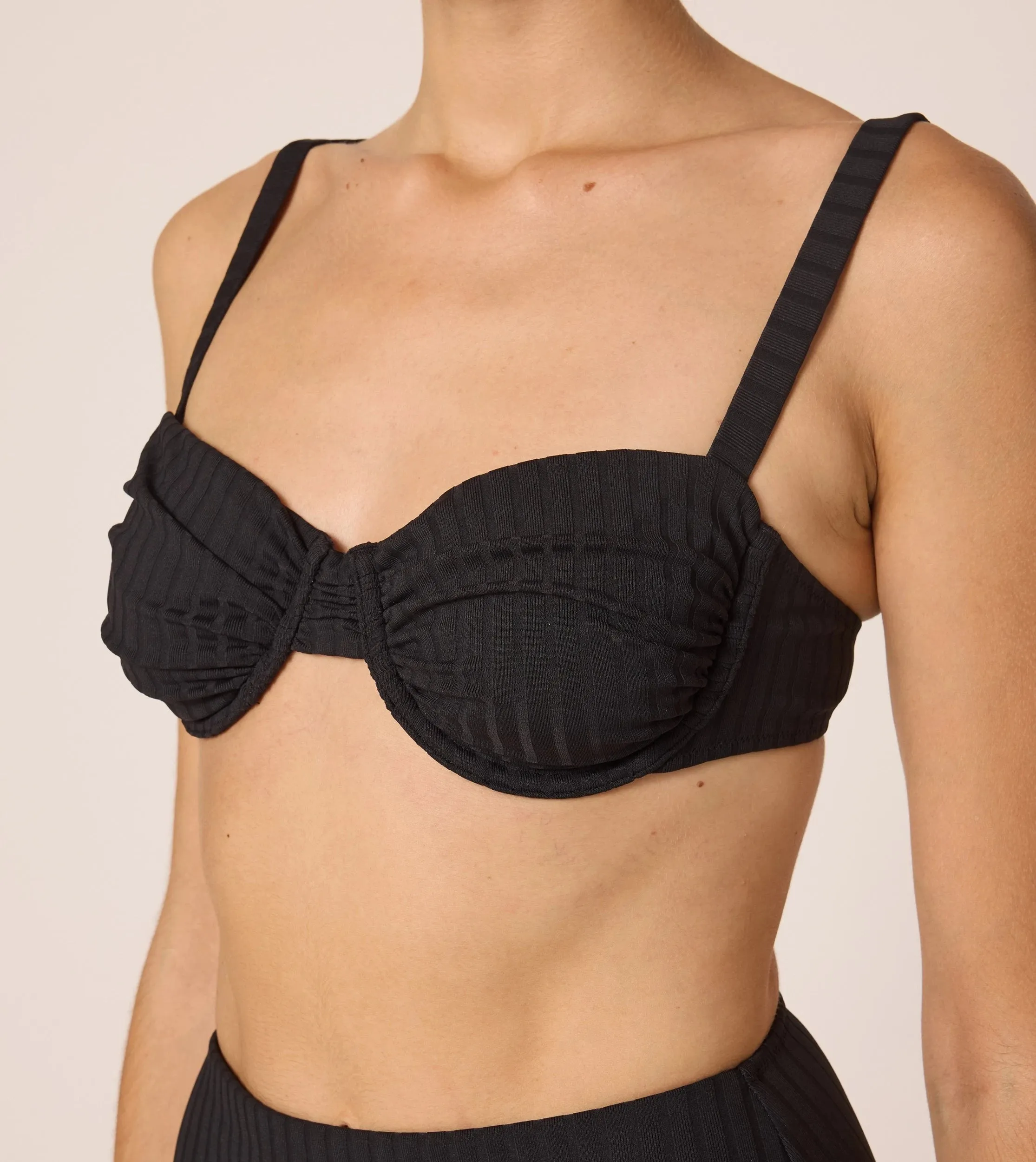 Beckett Top | Black Rib sold by Cleobella product image thumbnail 2