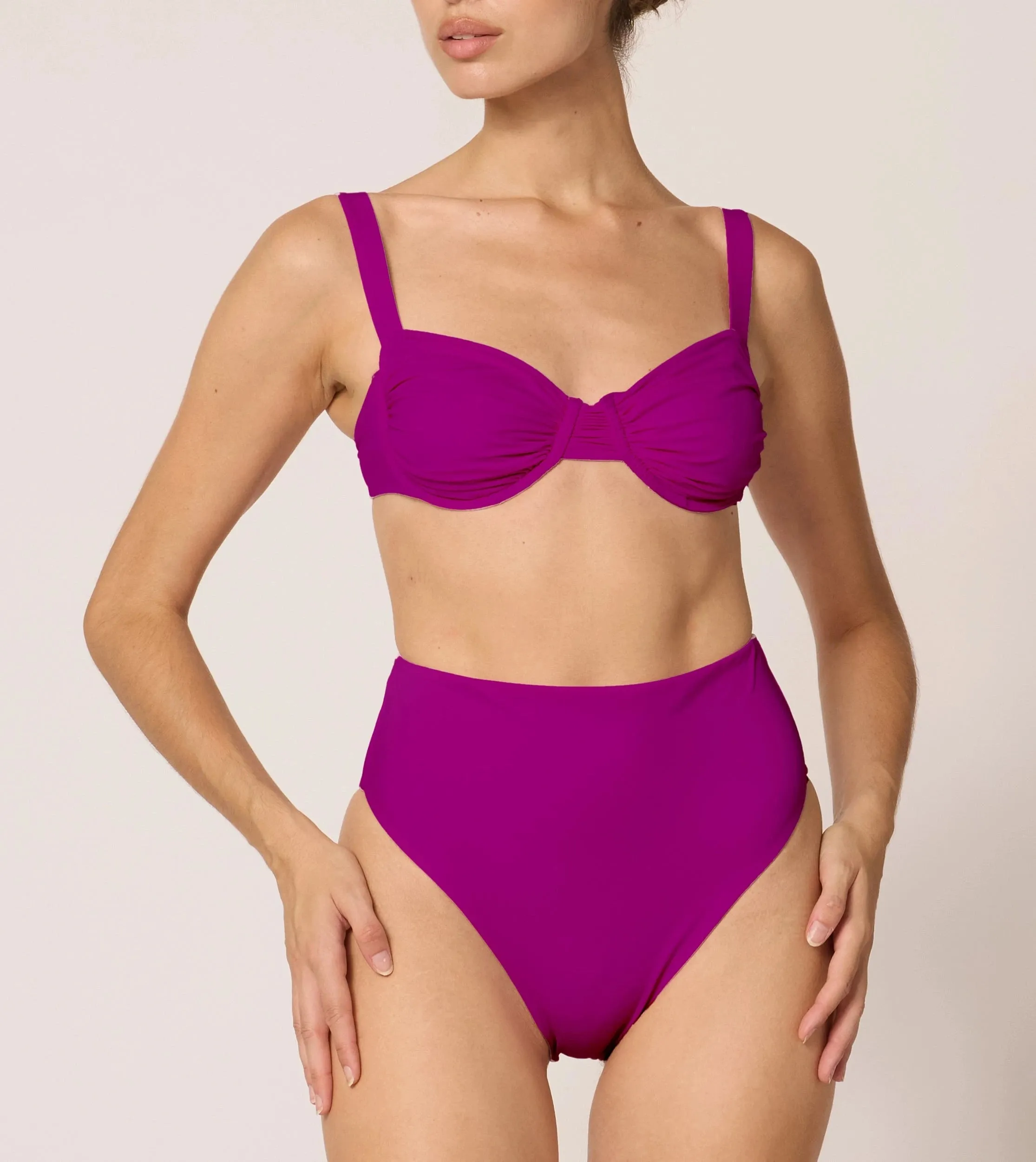 Kimber Bottom | Deep Orchid sold by Cleobella product image thumbnail 2