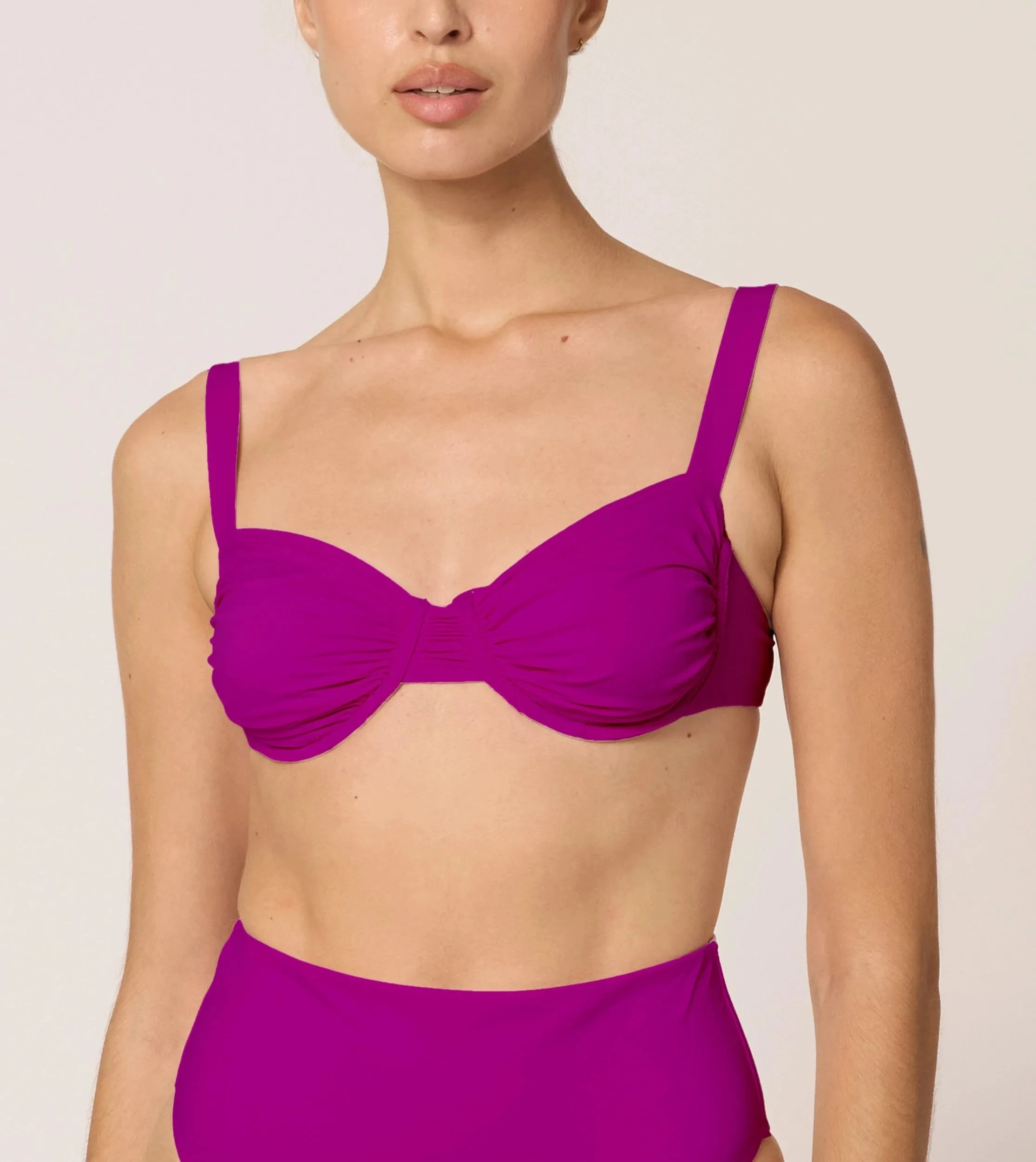 Beckett Top | Deep Orchid sold by Cleobella product image thumbnail 2
