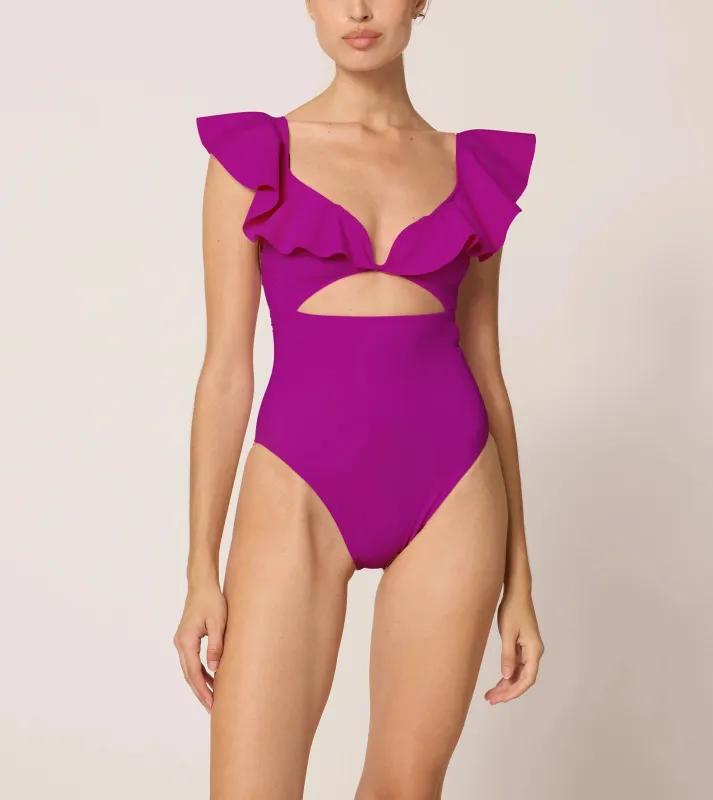 Harlow One Piece | Deep Orchid sold by Cleobella