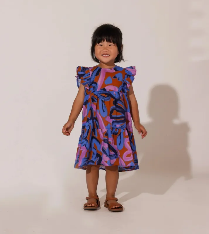 Littles Petunia Dress | Fresco sold by Cleobella