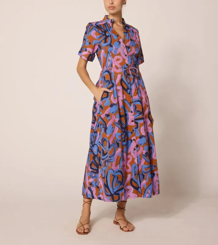 Zara Ankle Dress | Fresco sold by Cleobella