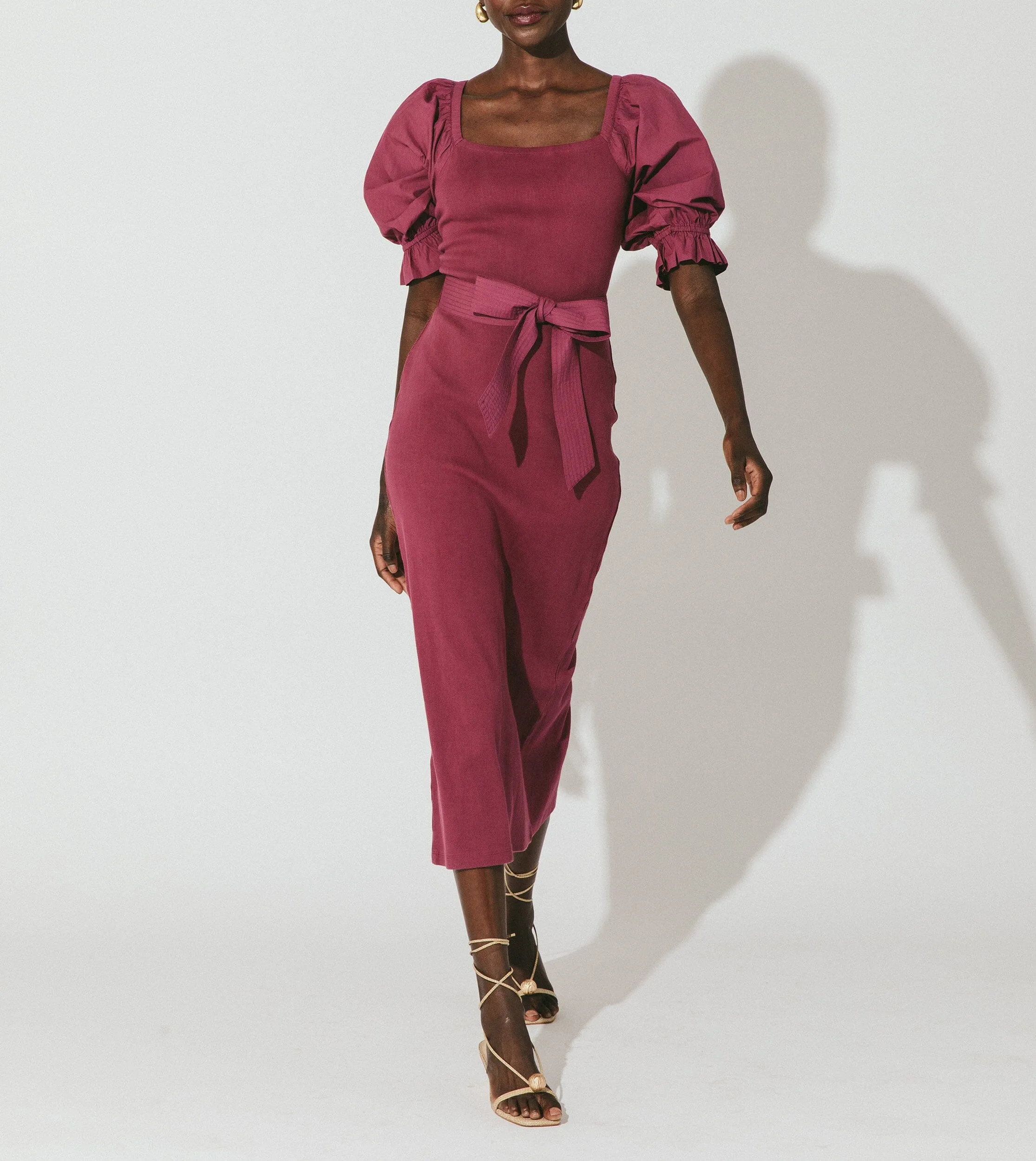 Mai Midi Dress | Plum sold by Cleobella product image thumbnail 3
