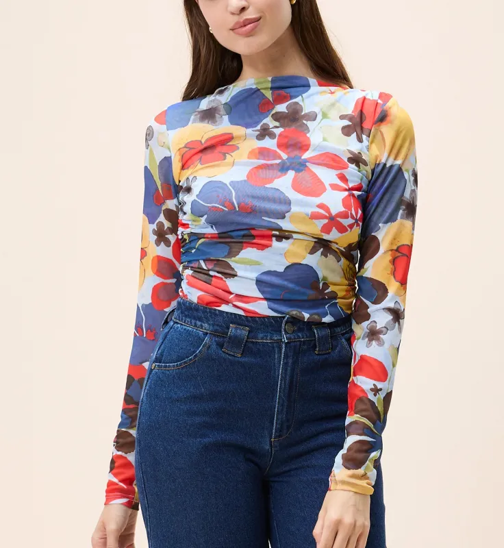 Remy Top | Foraged Violets Heather sold by Cleobella