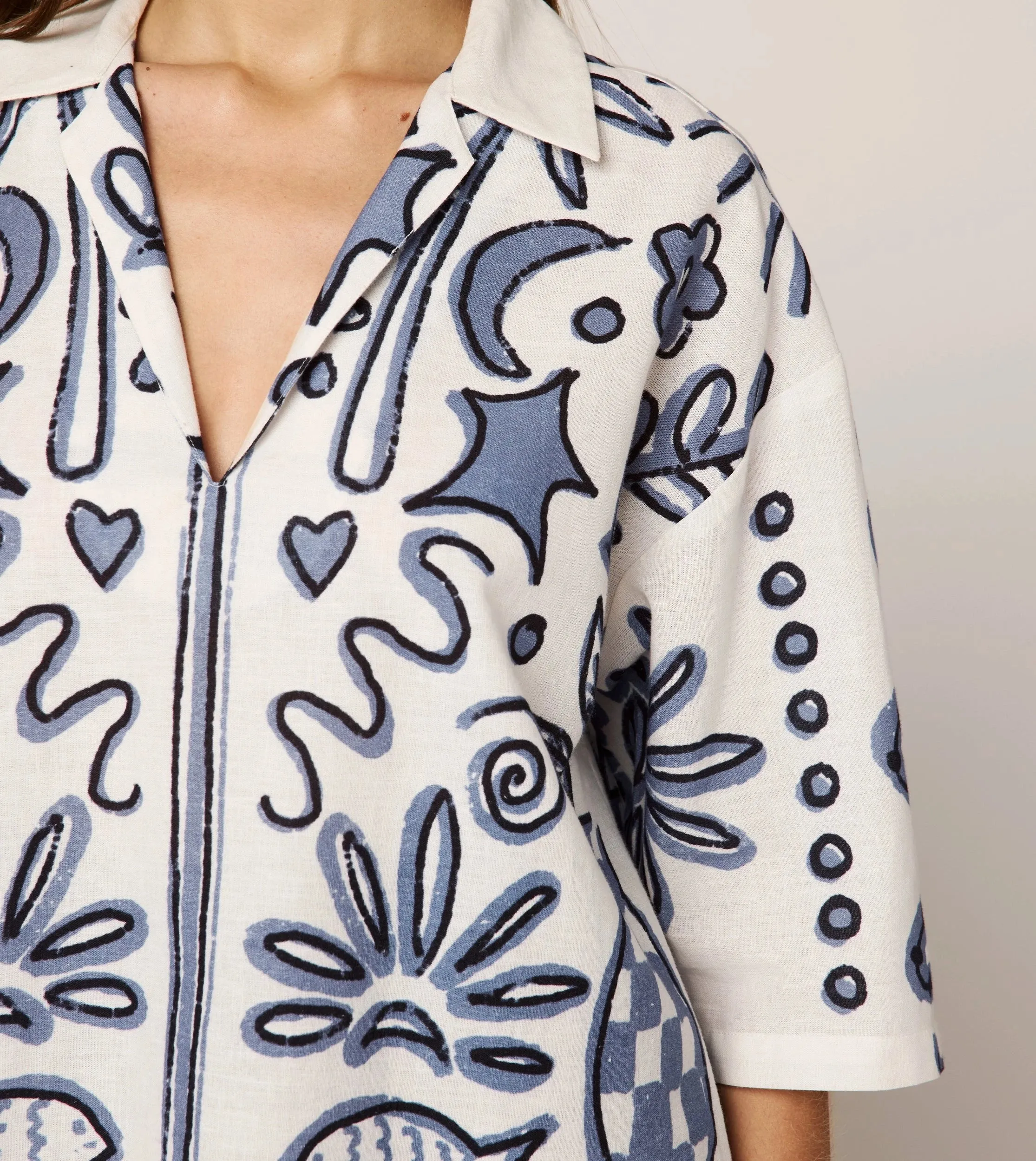 Meredith Blouse | Verona sold by Cleobella product image thumbnail 3