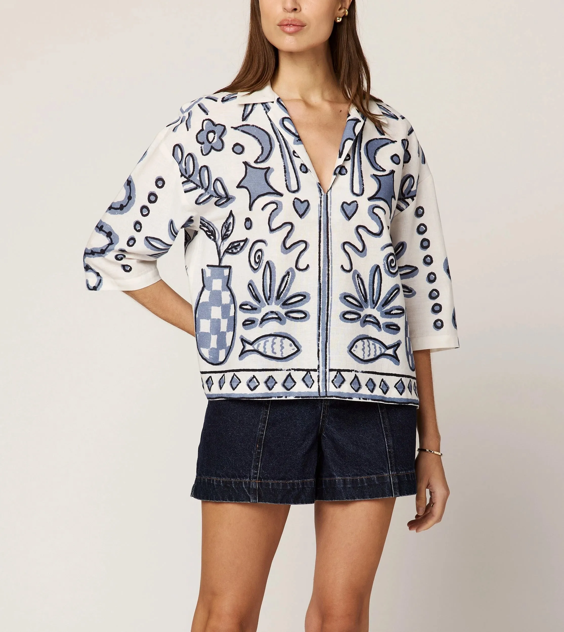 Meredith Blouse | Verona sold by Cleobella