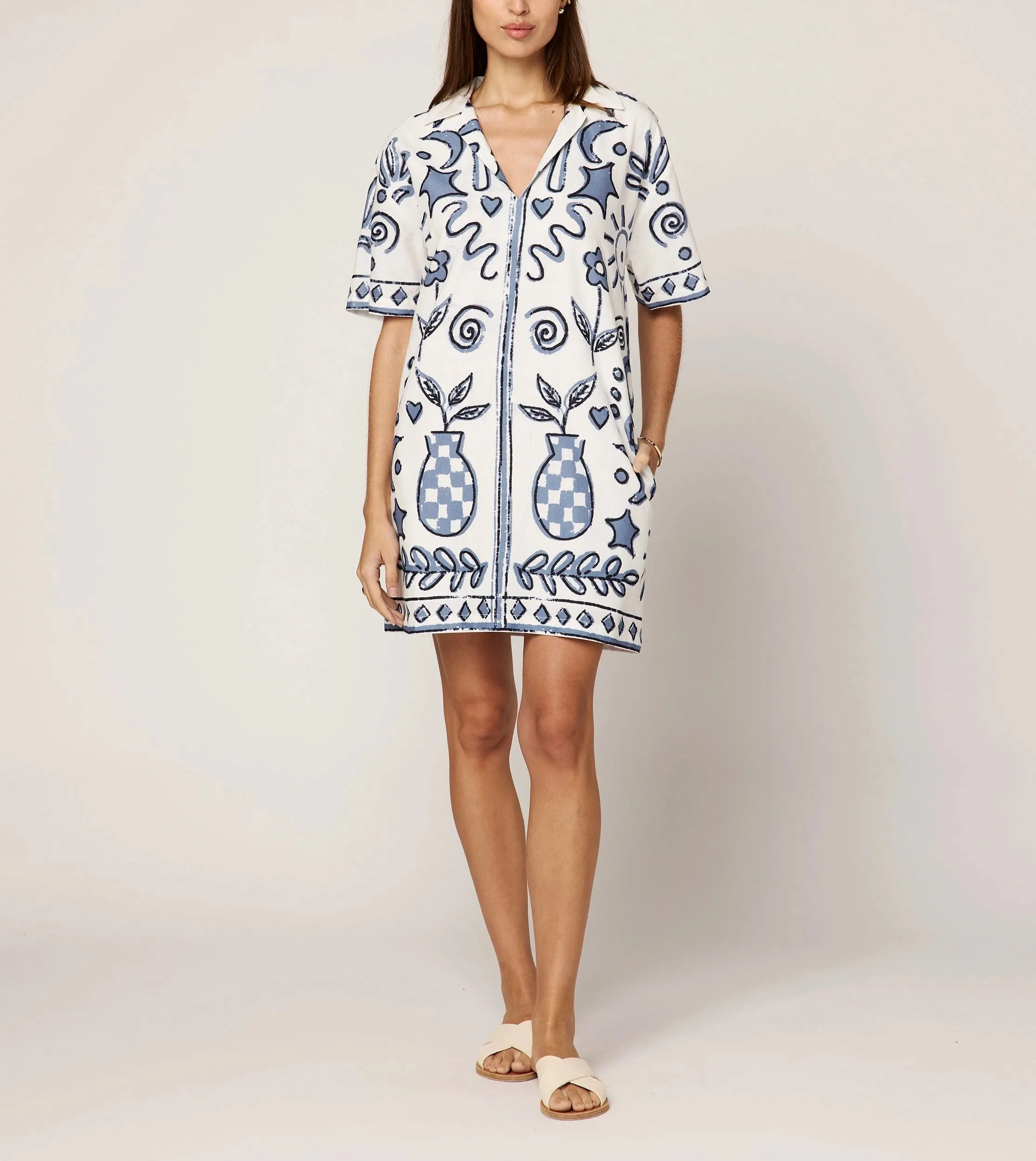 Sandy Mini Dress | Verona sold by Cleobella product image thumbnail 2