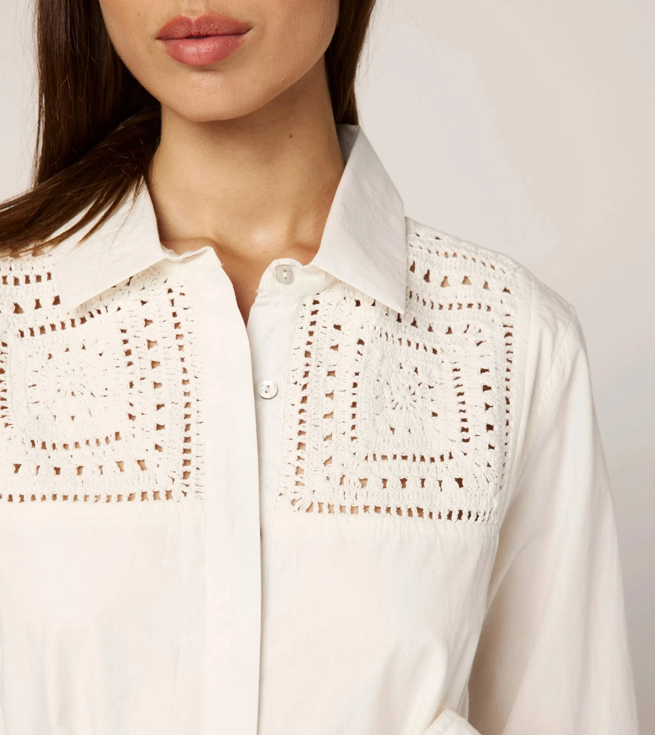 Senara Mini Dress | Ivory sold by Cleobella product image thumbnail 3