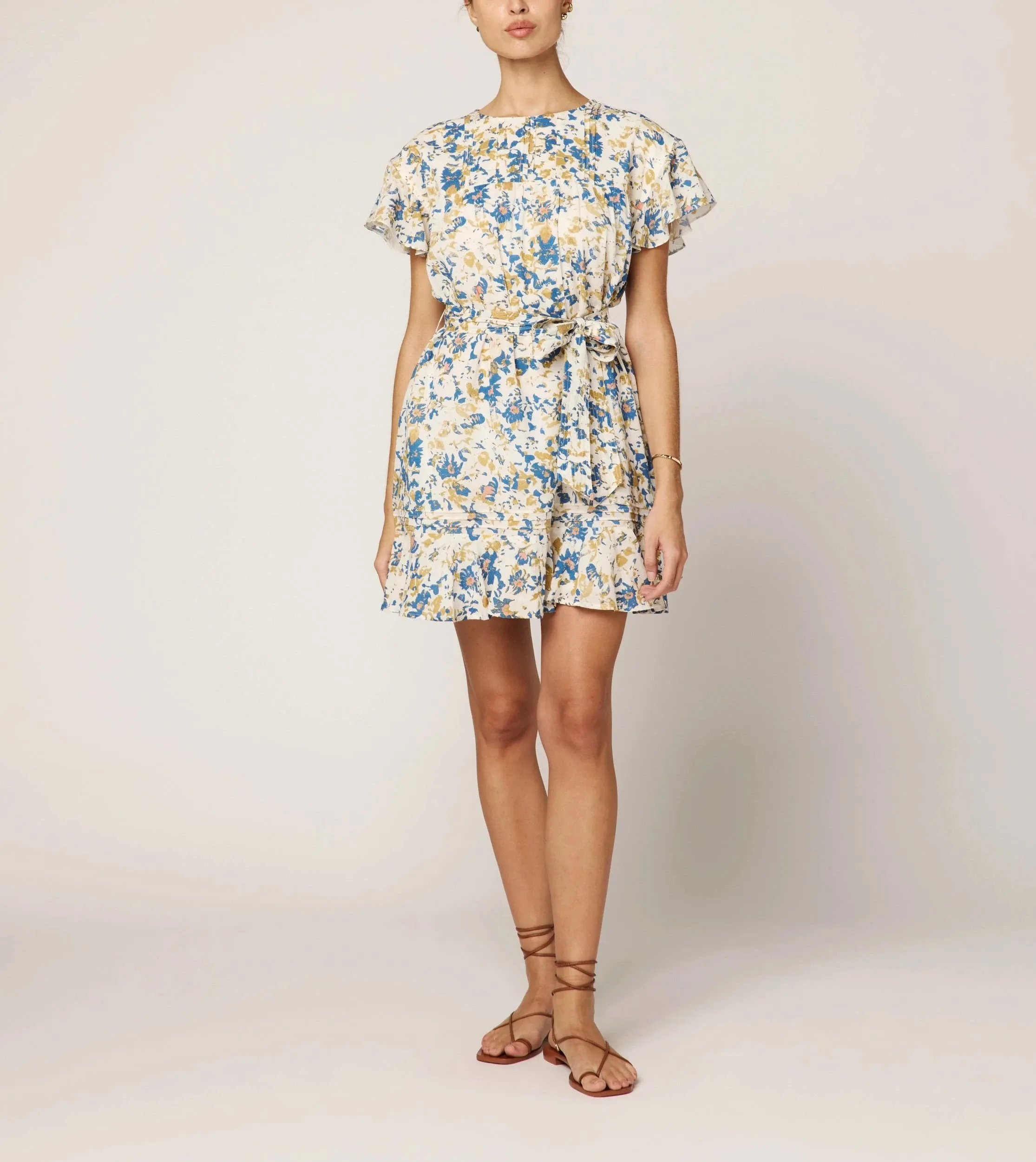 Lynn Mini Dress | Carina Print sold by Cleobella product image thumbnail 2