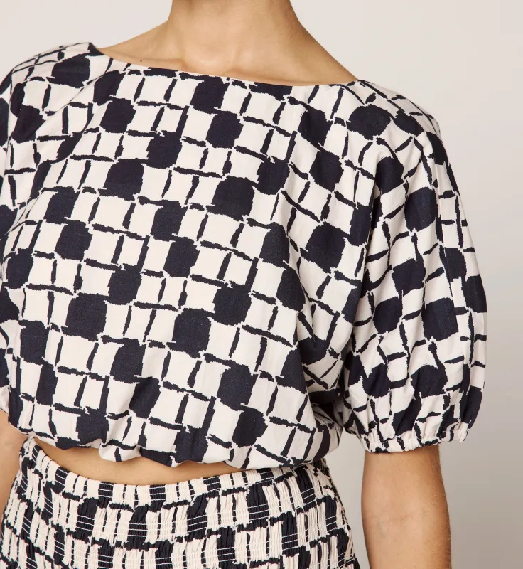 Helena Top | San Marino sold by Cleobella
