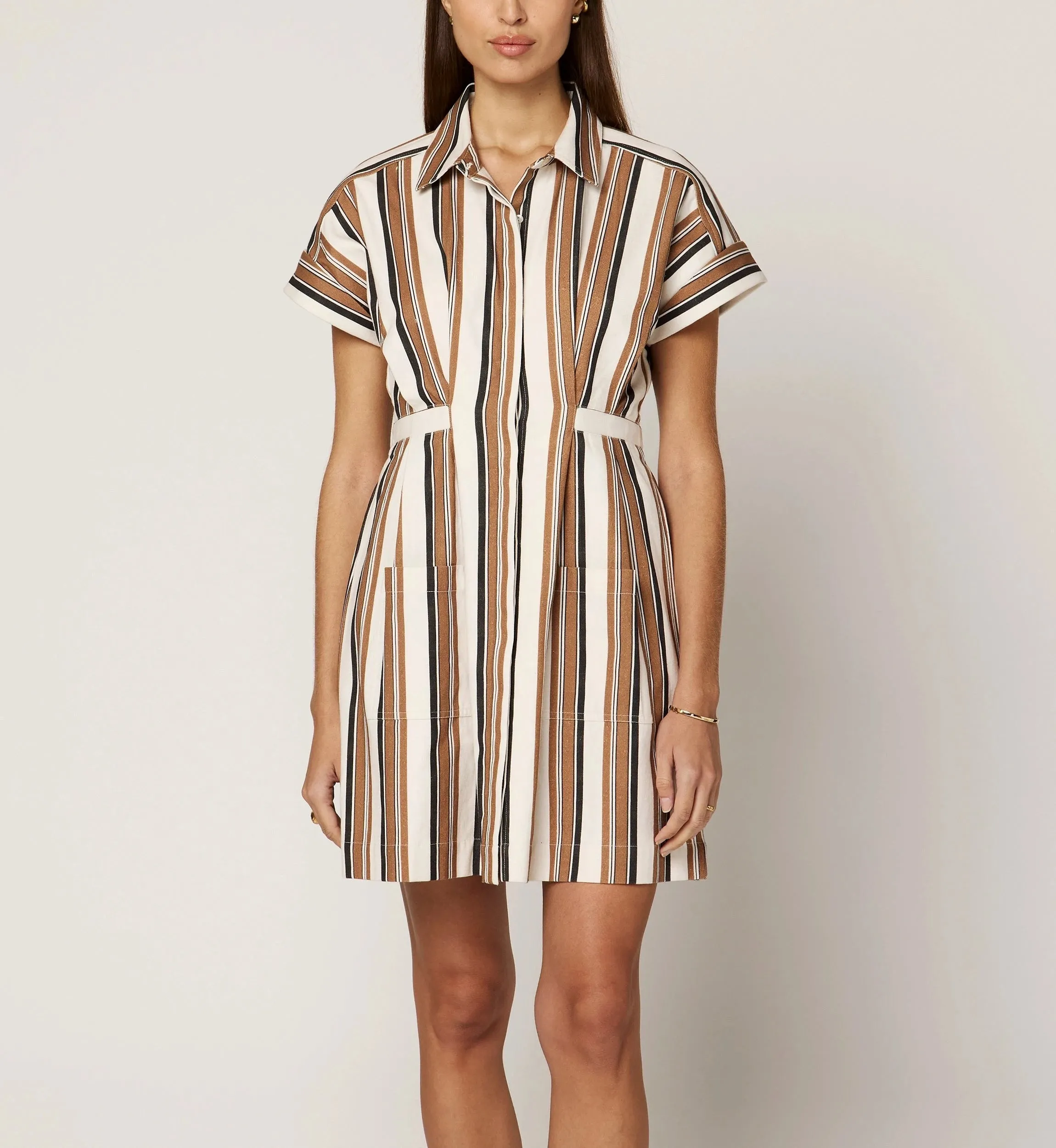 Sable Mini Dress | Giatta Stripe sold by Cleobella product image thumbnail 2