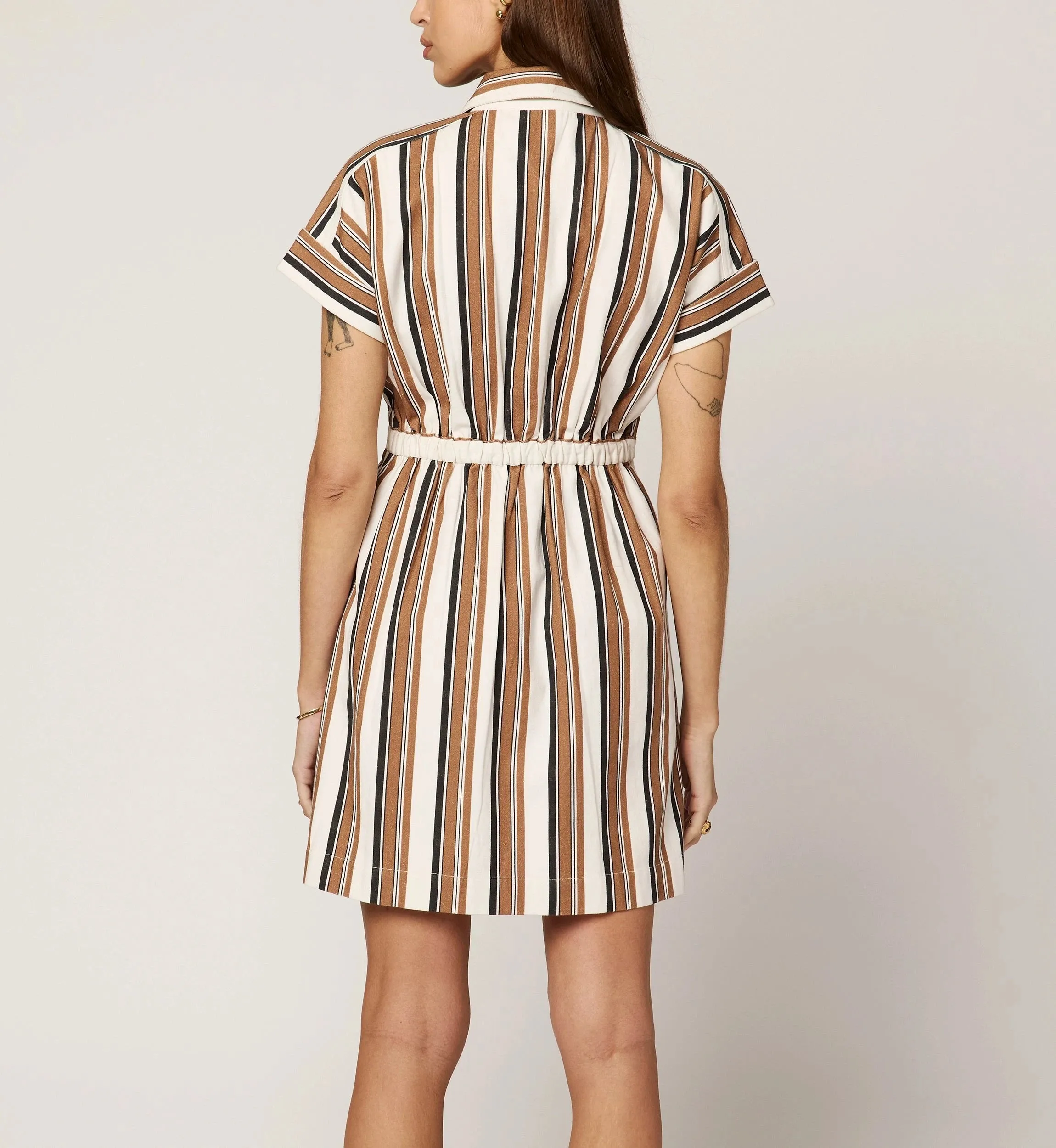Sable Mini Dress | Giatta Stripe sold by Cleobella product image thumbnail 3