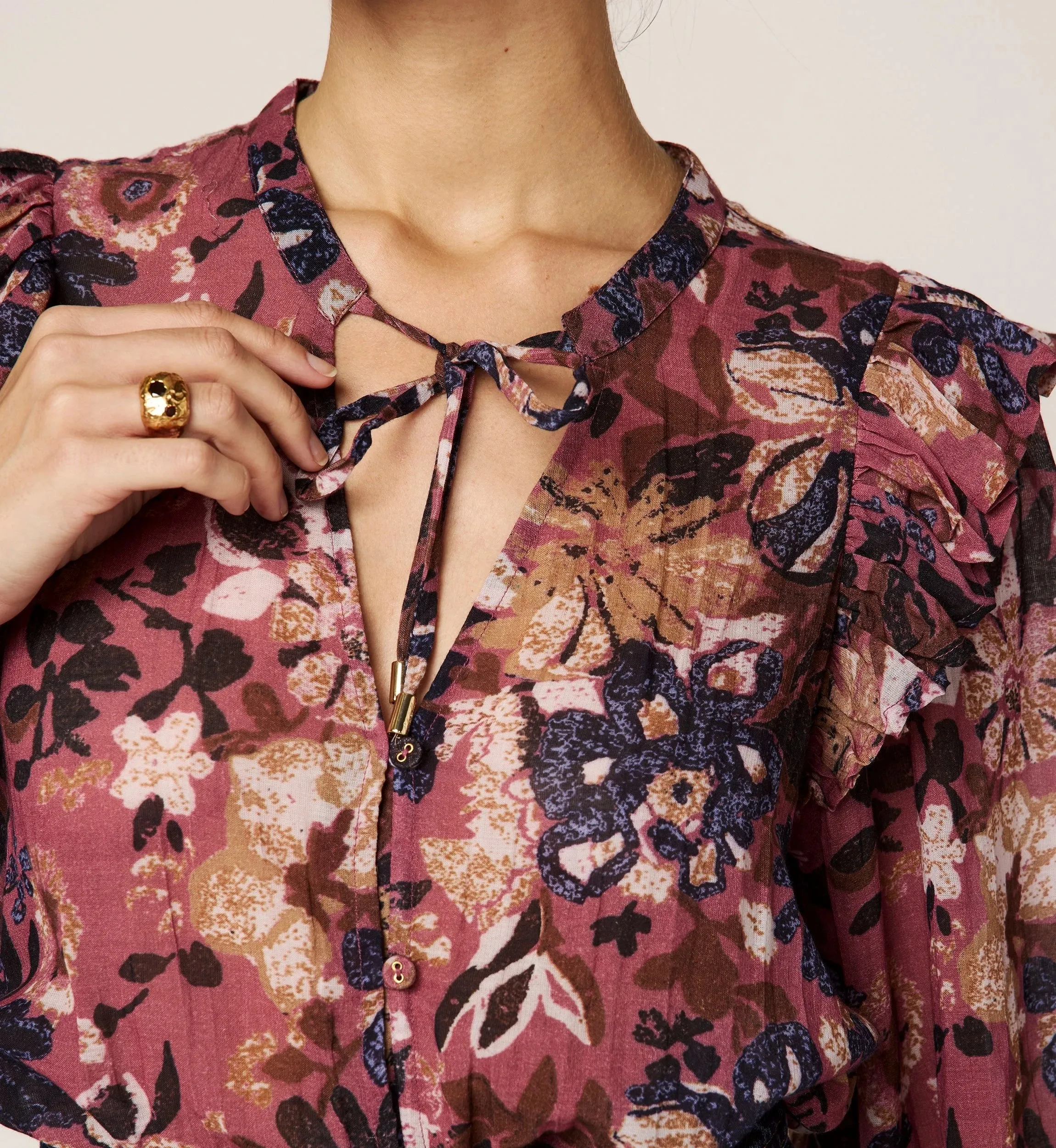 Priya Blouse | Bergamo sold by Cleobella