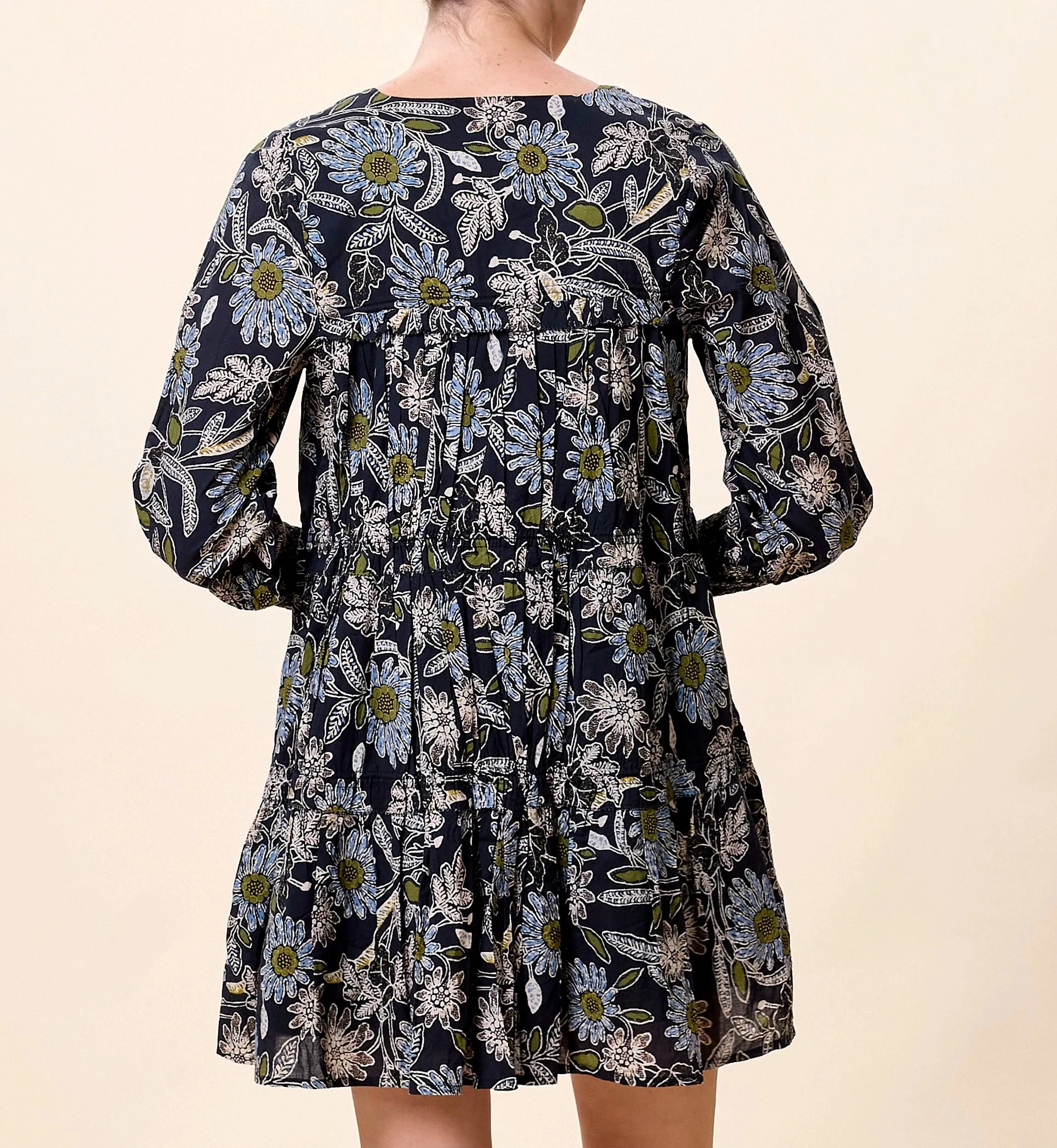Raquel Mini Dress | Dark Magnolia sold by Cleobella product image thumbnail 3