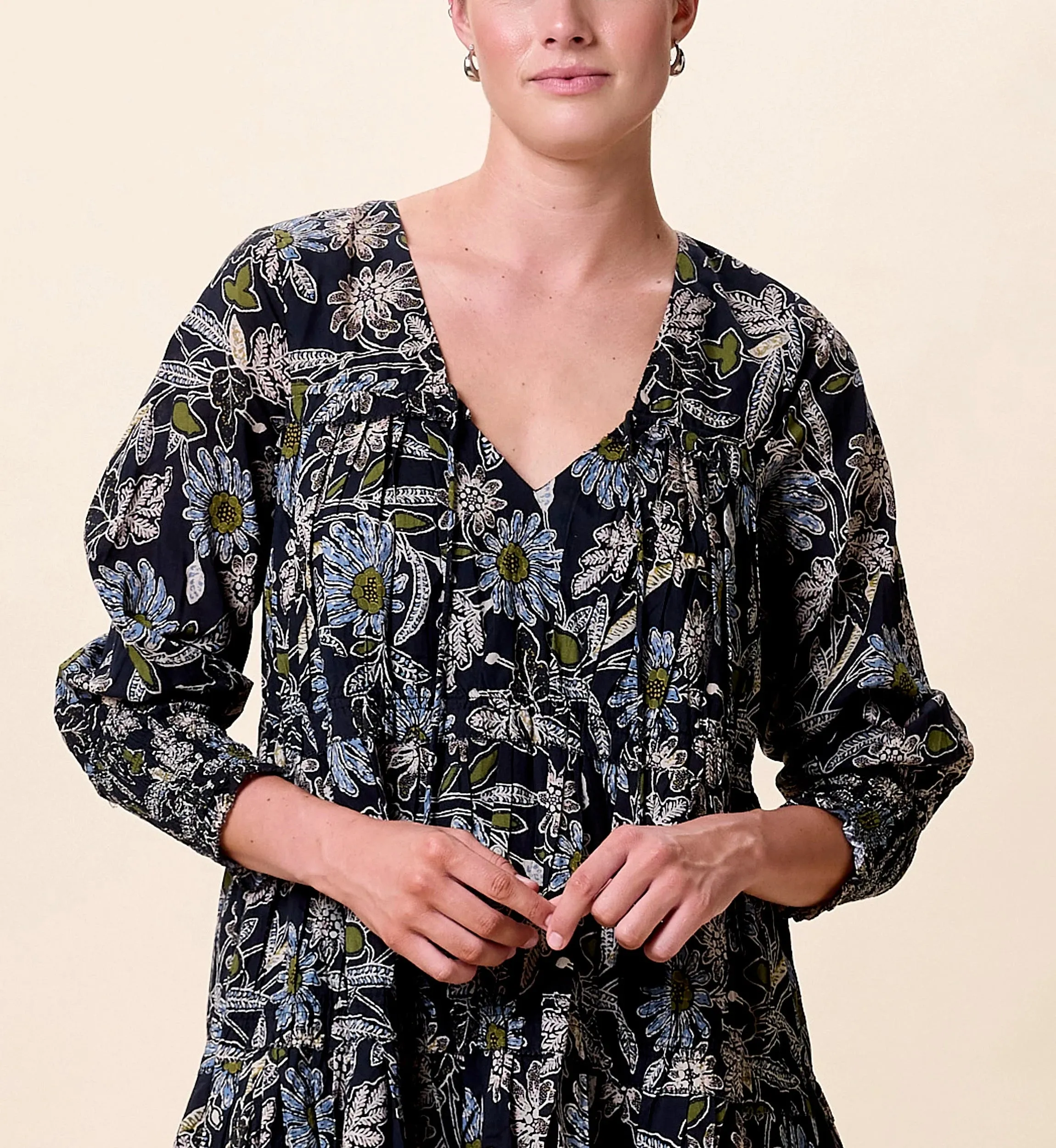 Raquel Mini Dress | Dark Magnolia sold by Cleobella product image thumbnail 2