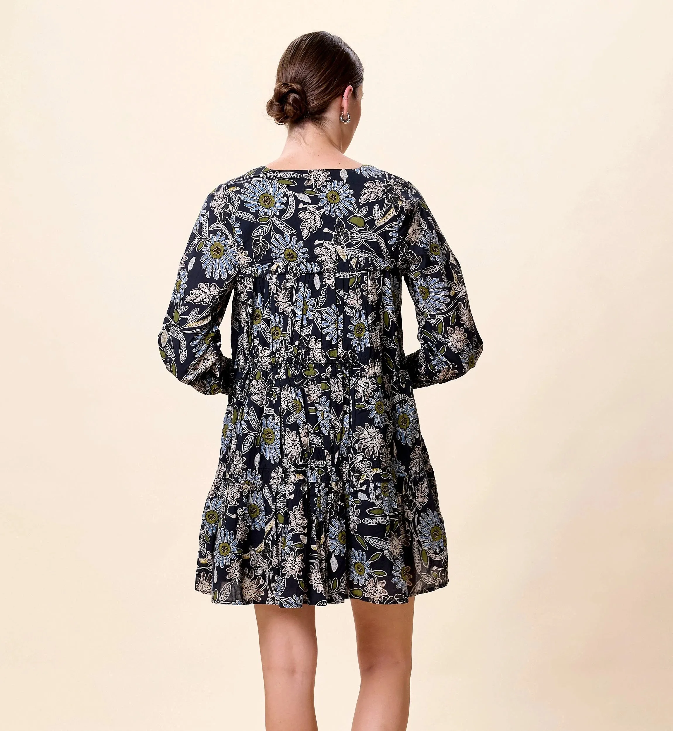Raquel Mini Dress | Dark Magnolia sold by Cleobella product image thumbnail 4
