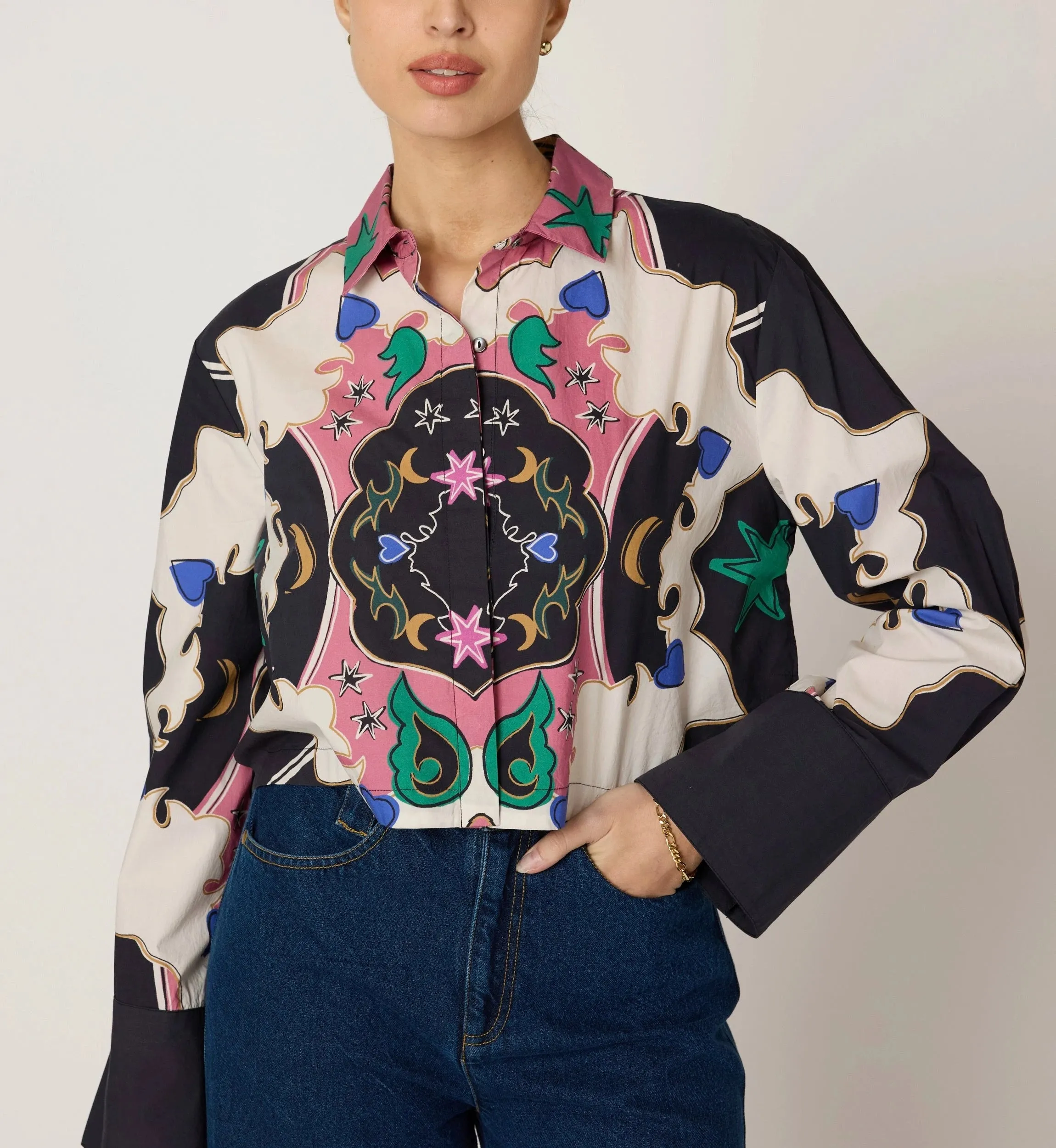 Zoya Blouse | Estelar sold by Cleobella product image thumbnail 2