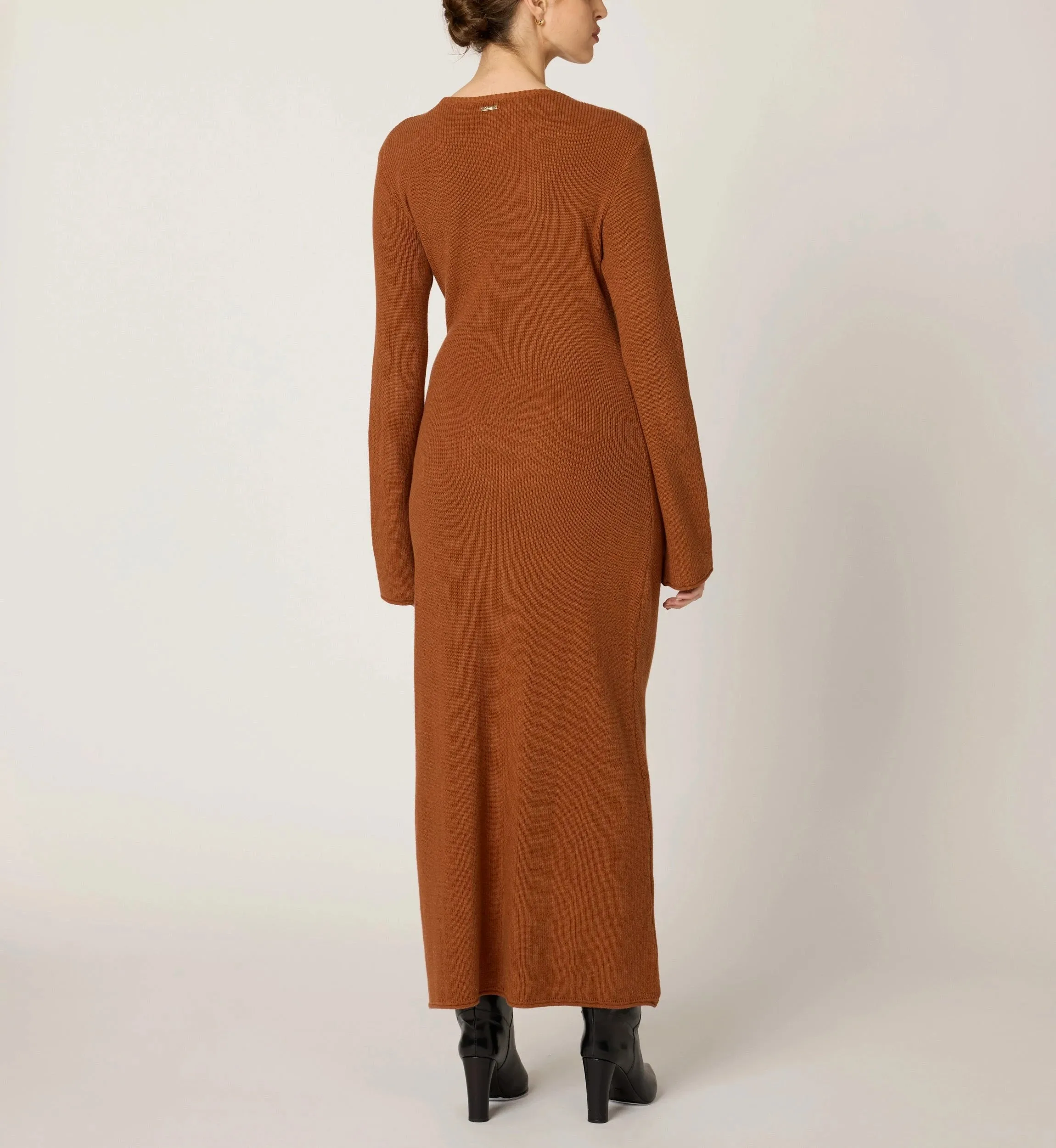 Hjarta Midi Dress | Clay sold by Cleobella product image thumbnail 3