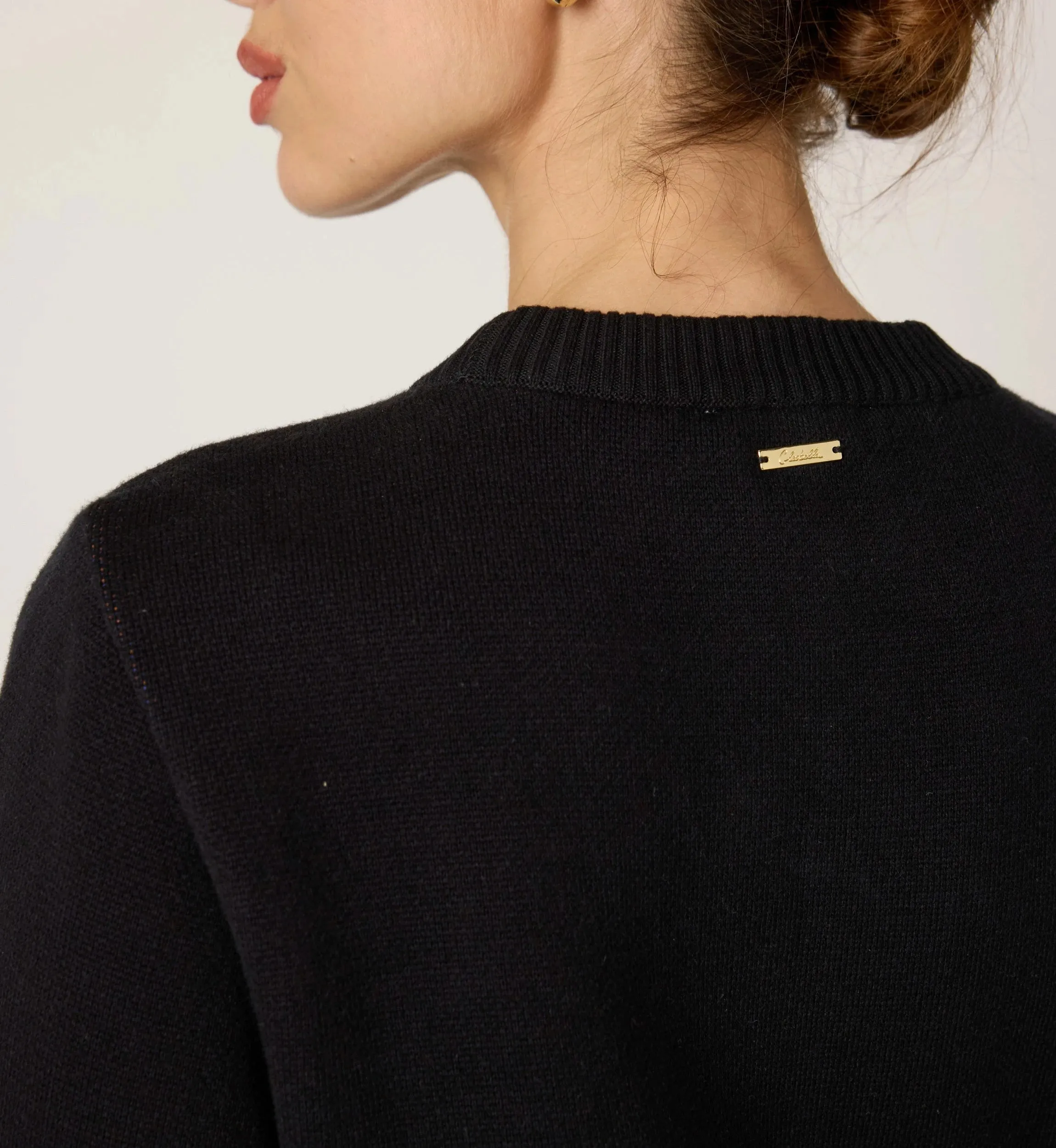 Emory Sweater | Mariposa/Black sold by Cleobella product image thumbnail 5