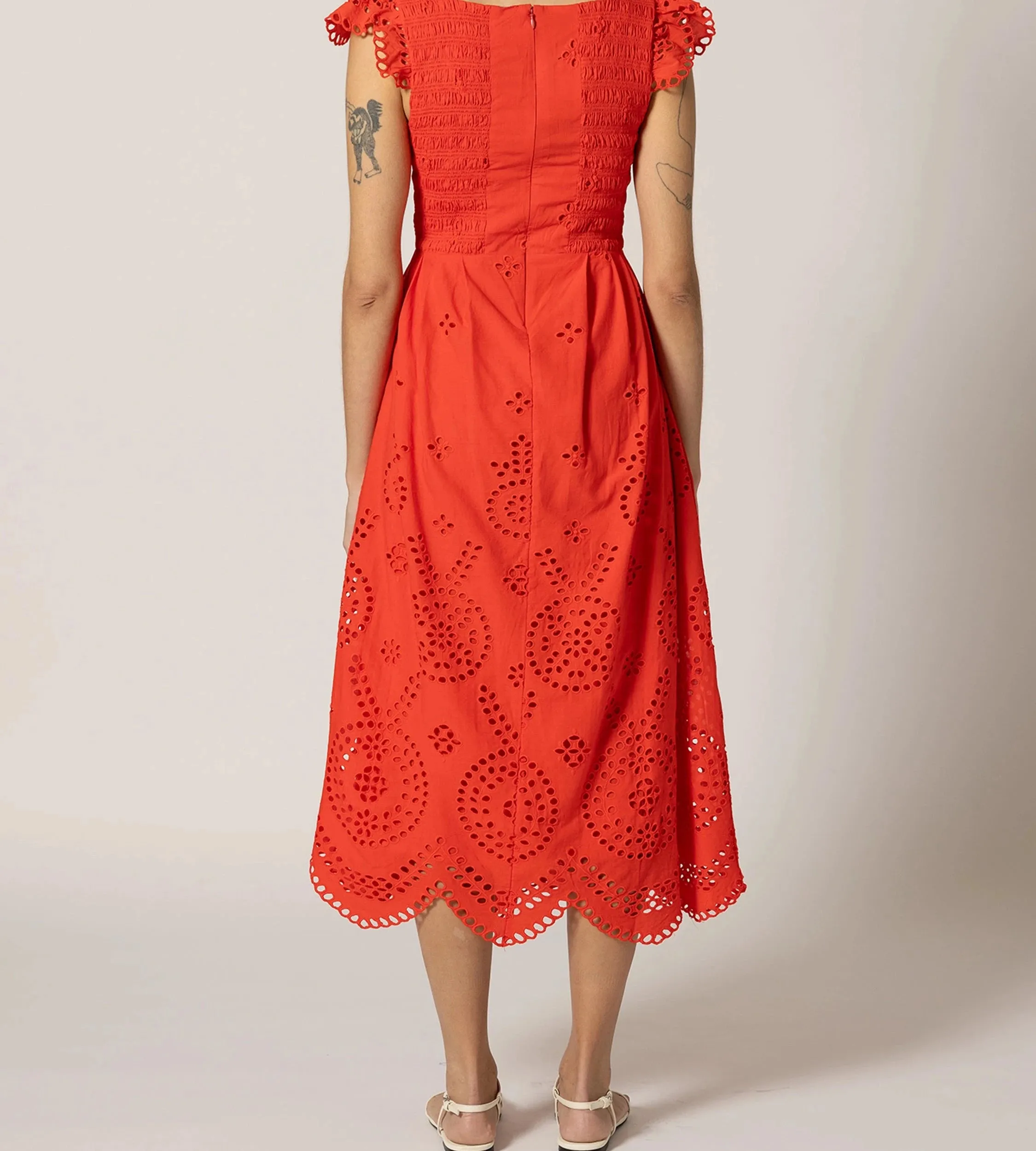 Kiki Midi Dress | Poppy Red sold by Cleobella product image thumbnail 2
