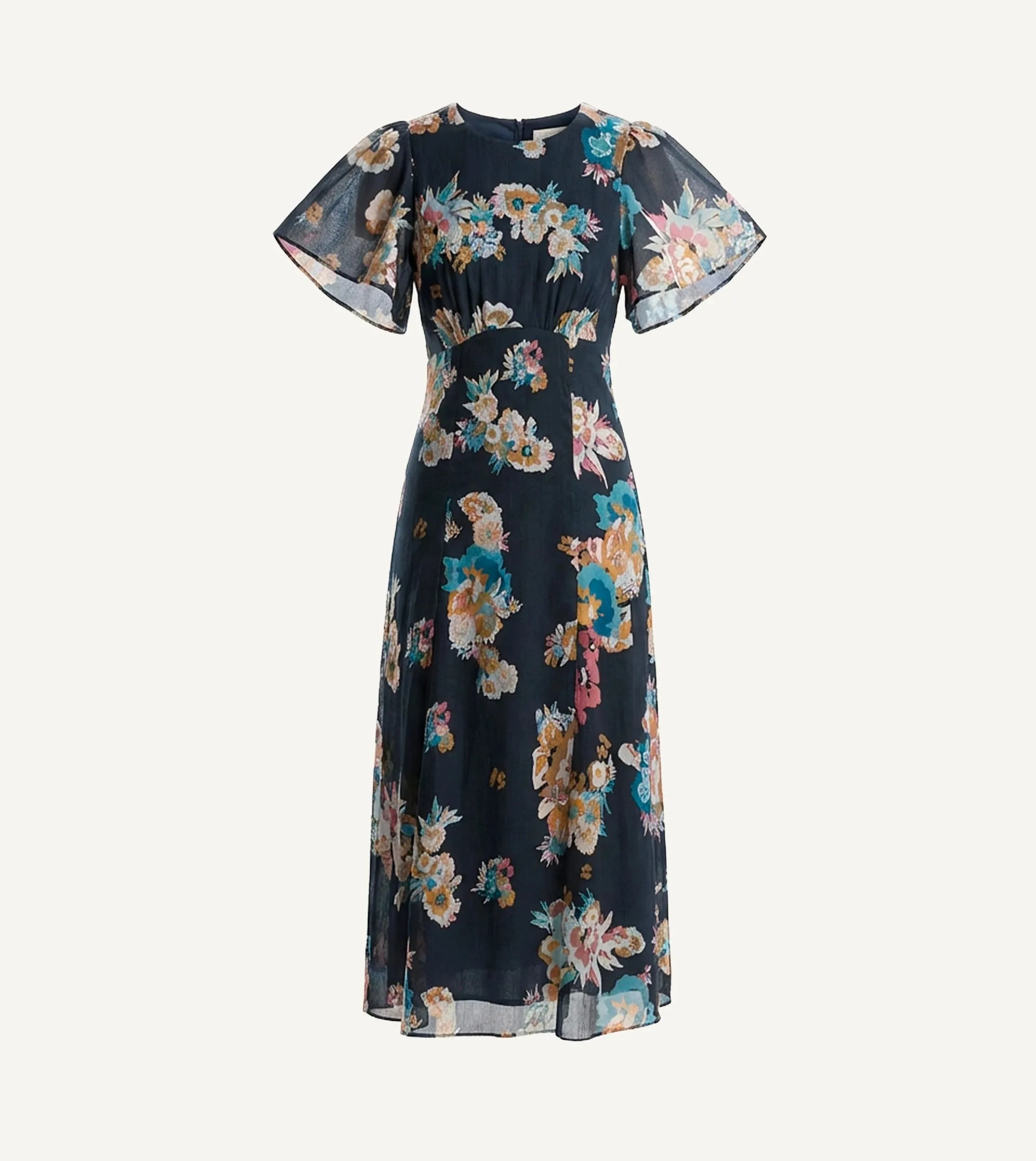 Elan Midi Dress | Vitet Floral sold by Cleobella