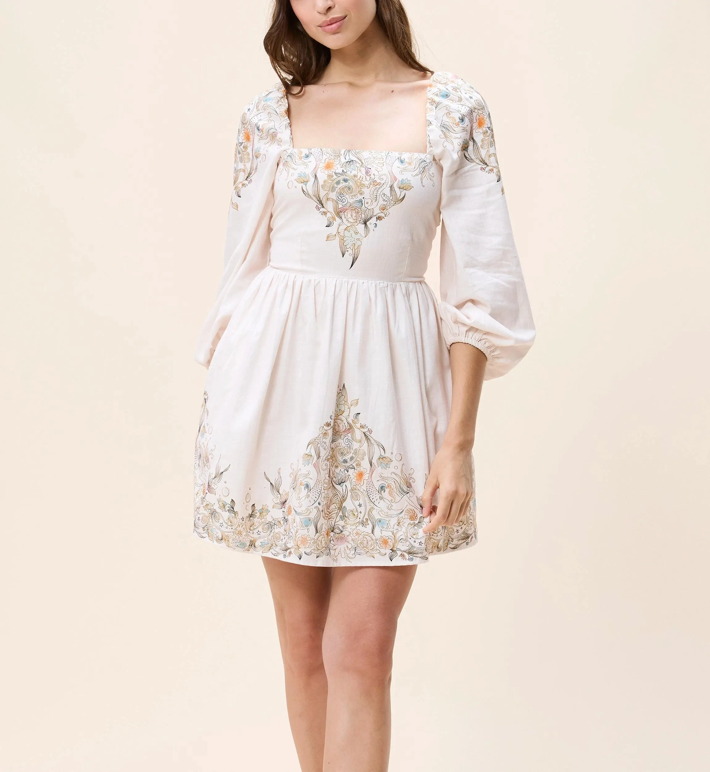 Greer Mini Dress | Bella Mer sold by Cleobella product image thumbnail 3