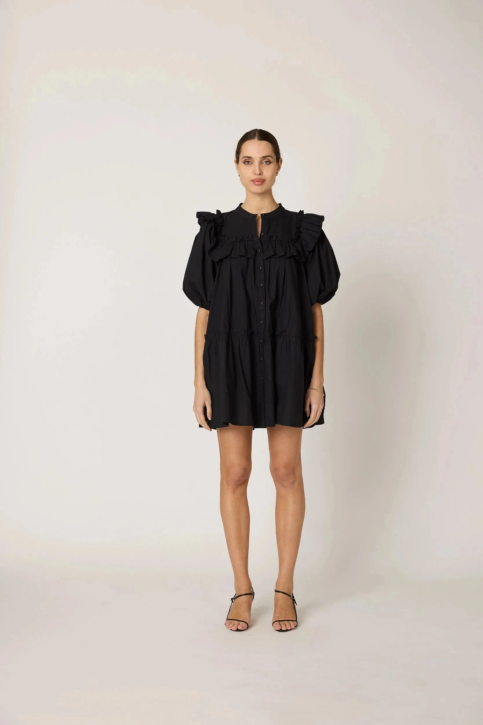 Tatiana Mini Dress | Black sold by Cleobella product image thumbnail 2