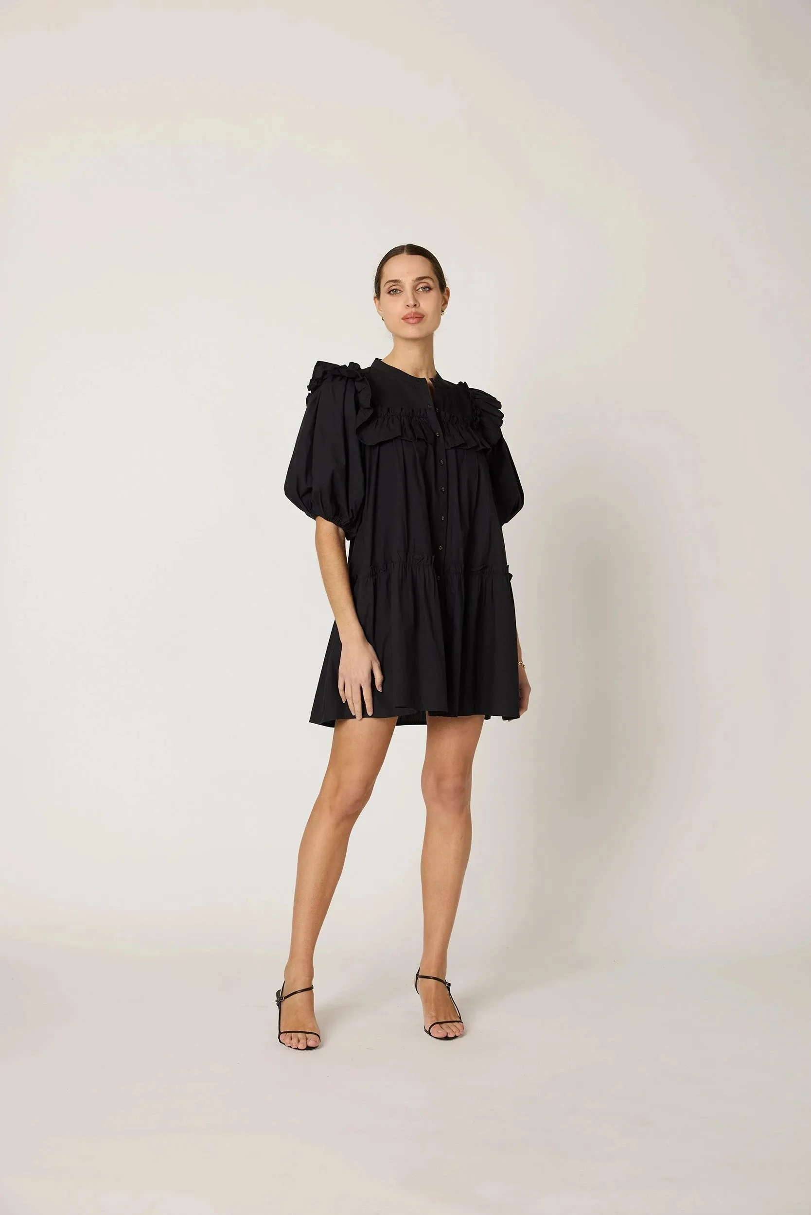 Tatiana Mini Dress | Black sold by Cleobella