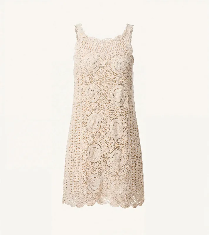 Danni Mini Dress | Parchment made by Cleobella