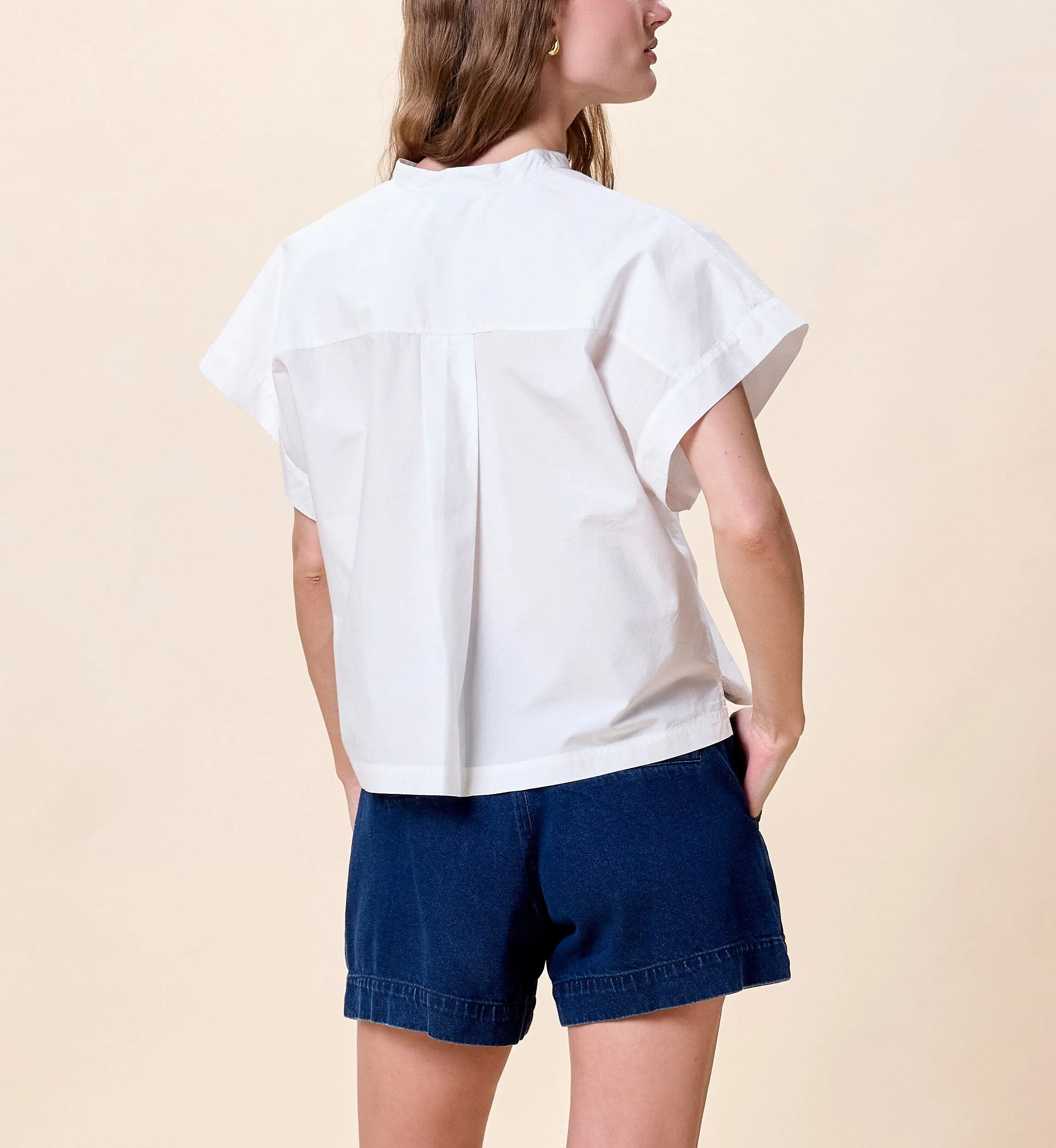 Ariel Blouse | White sold by Cleobella product image thumbnail 5