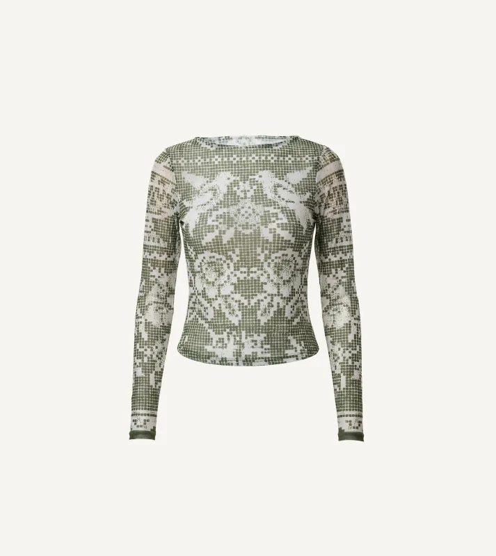 Jay Top | Verdant Flight sold by Cleobella