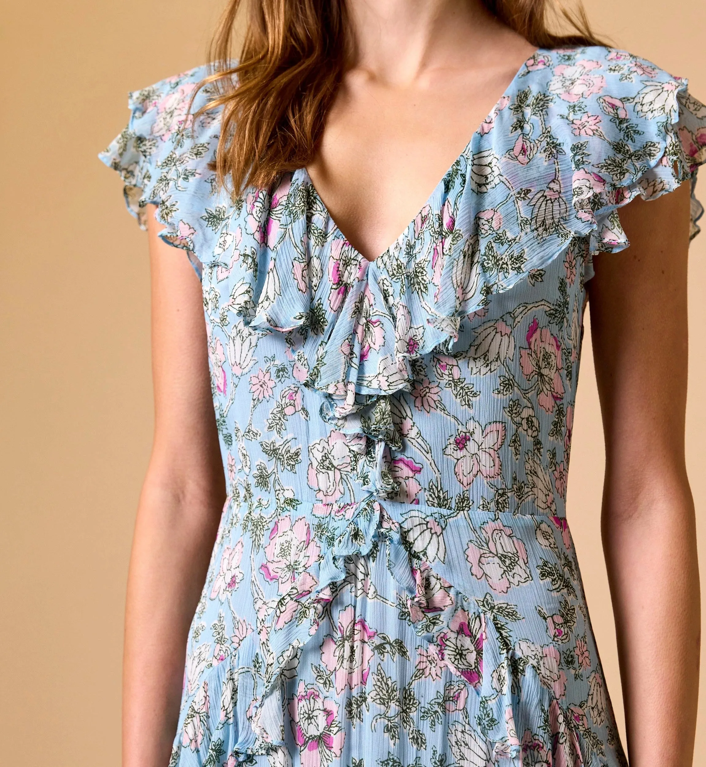 Sabina Ankle Dress | Luna Flora sold by Cleobella product image thumbnail 5