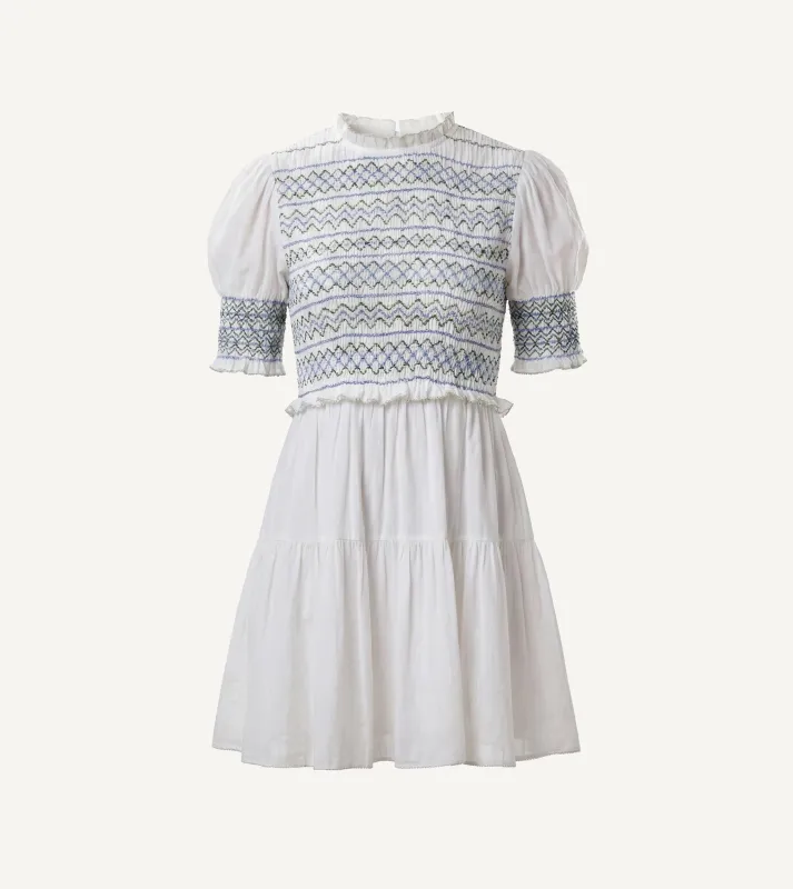 Gwendolyn Mini Dress | Ivory made by Cleobella