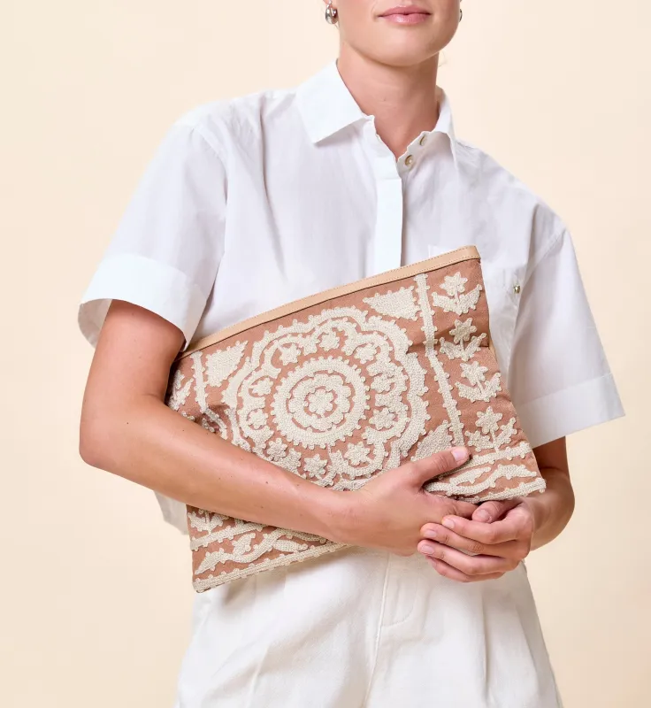 Casablanca Clutch | Tuscany sold by Cleobella