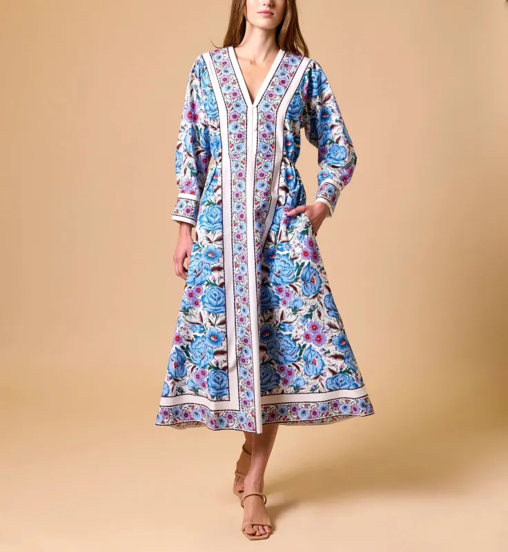 Blanche Midi Dress | Fluora sold by Cleobella