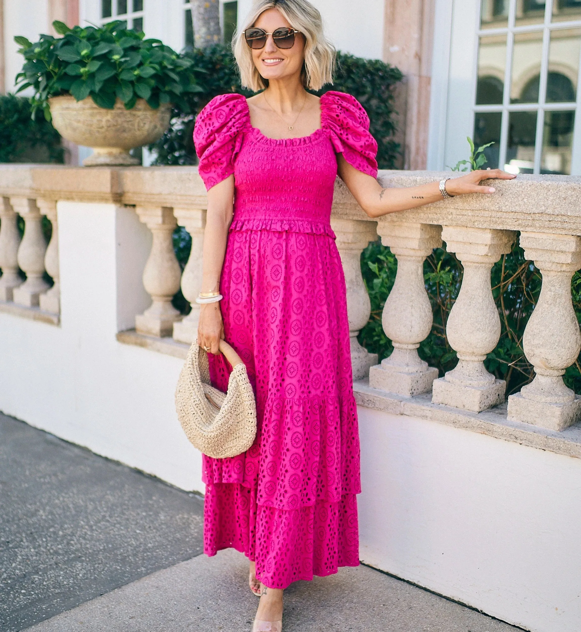 Fay Maxi Dress | Fuschia sold by Cleobella product image thumbnail 2