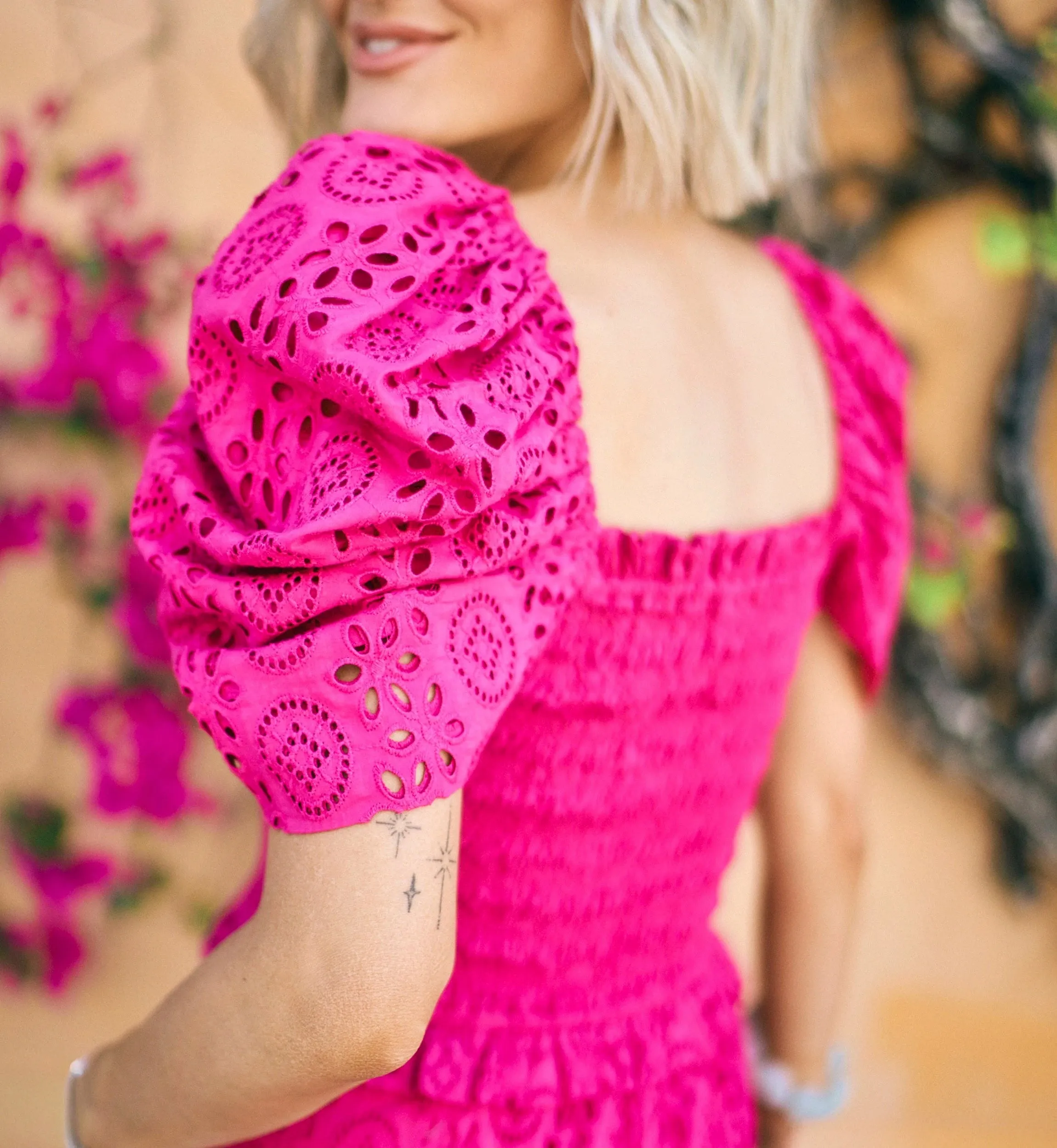 Fay Maxi Dress | Fuschia sold by Cleobella product image thumbnail 3