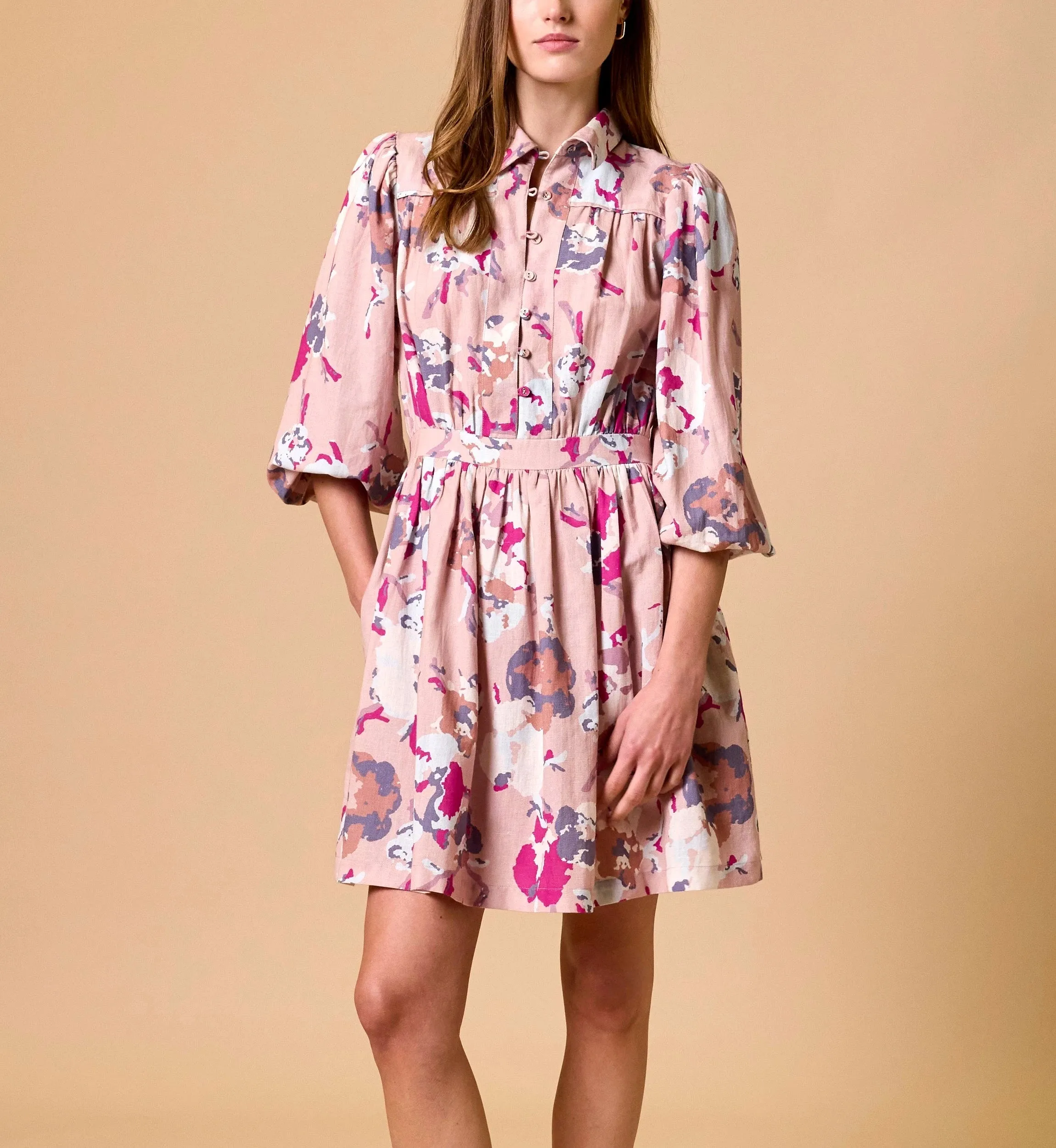 Leigh Mini Dress | Blume sold by Cleobella product image thumbnail 5
