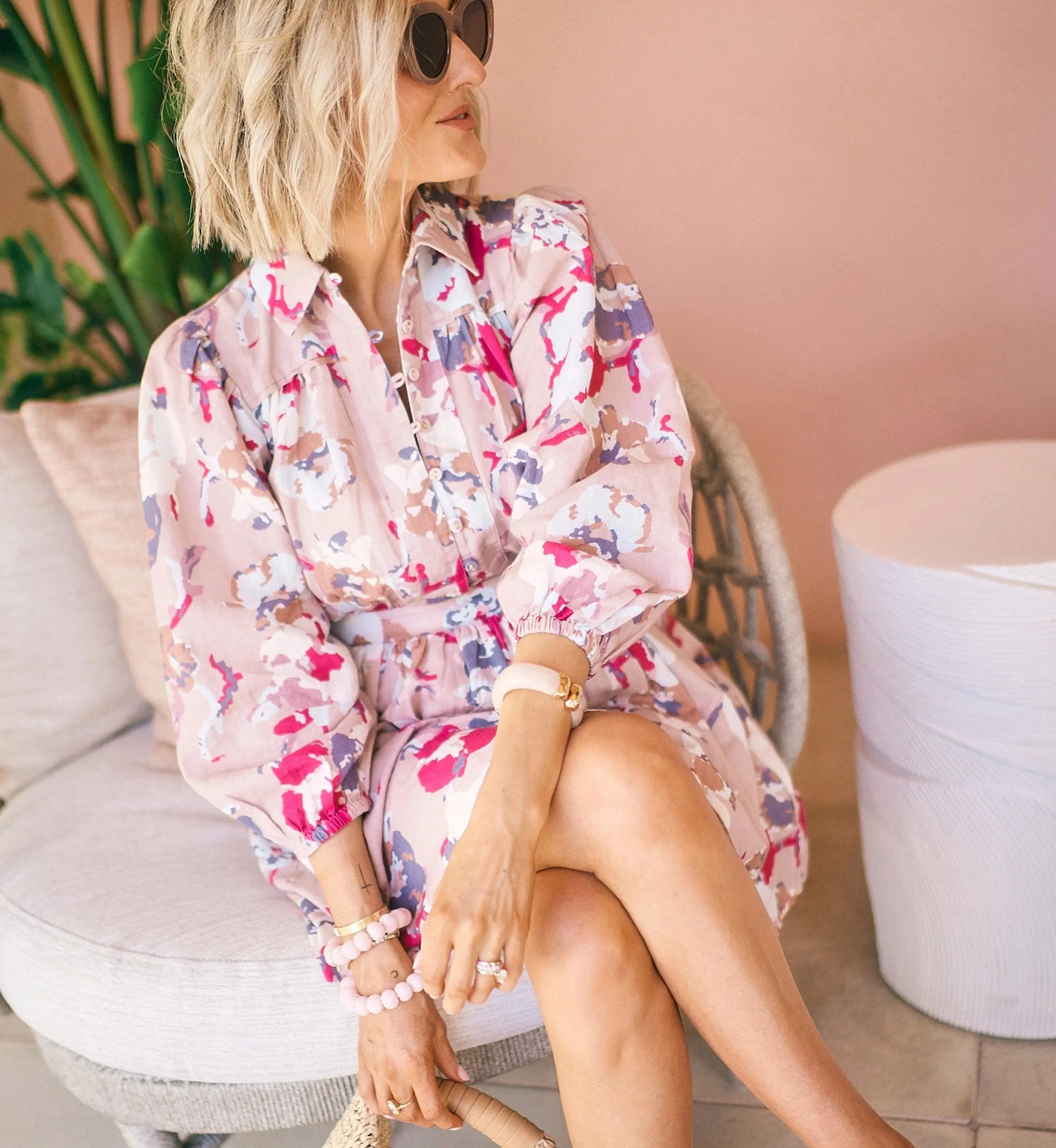 Leigh Mini Dress | Blume sold by Cleobella product image thumbnail 3
